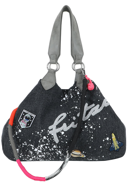 Izzy medium limited Out of Space Schultertasche von Fritzi aus Preussen
