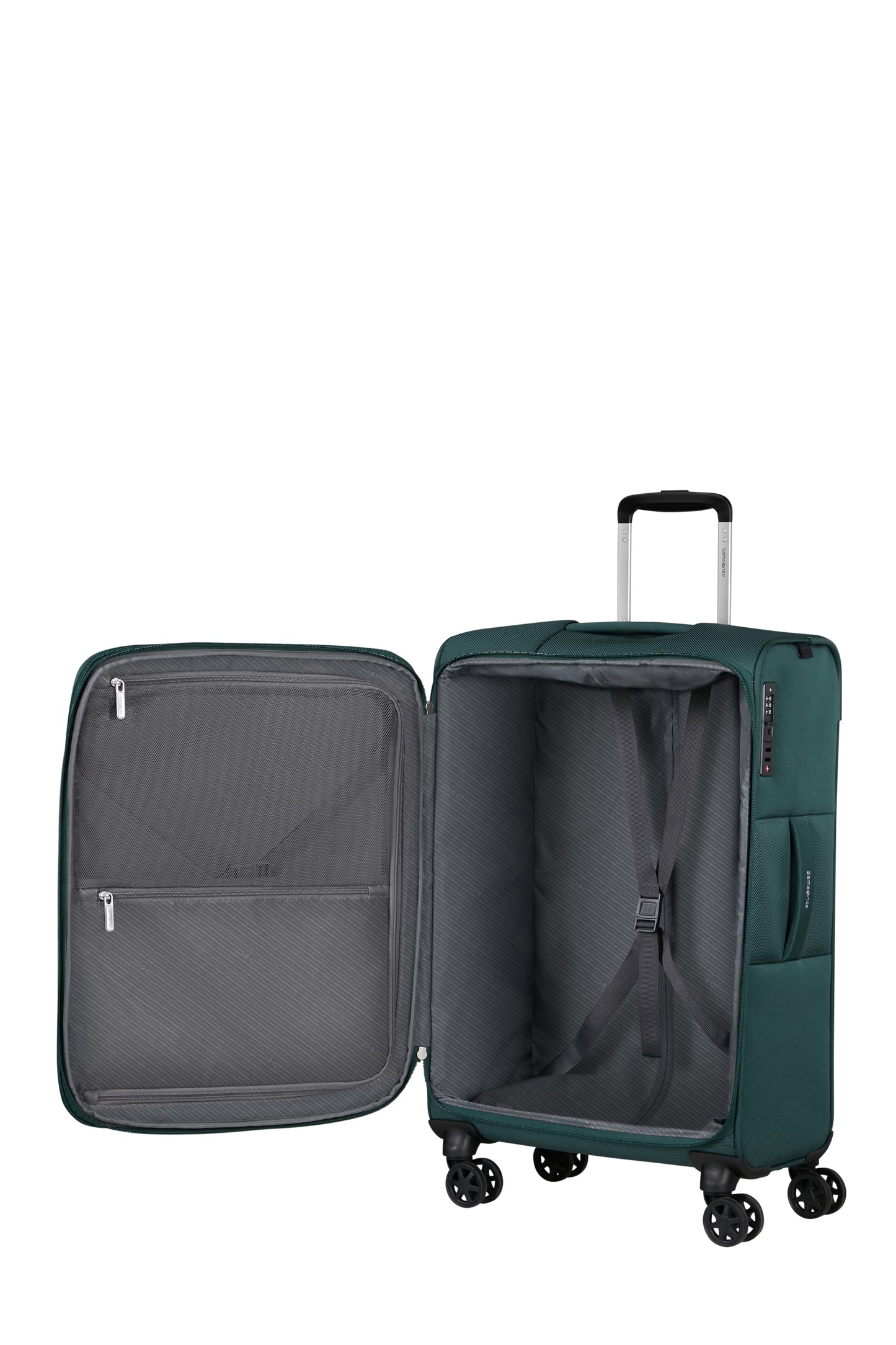 BASE BREEZE Spinner mit 4 Rollen Weichgepäckkoffer von Samsonite