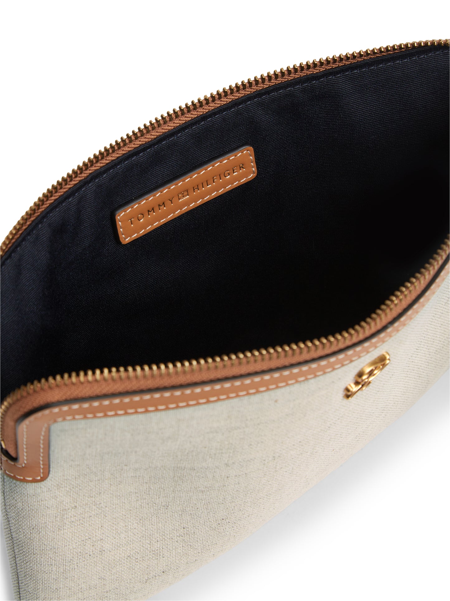 Handgelenktasche TH Script canvas AW0AW18707 von Tommy Hilfiger - Laure Green