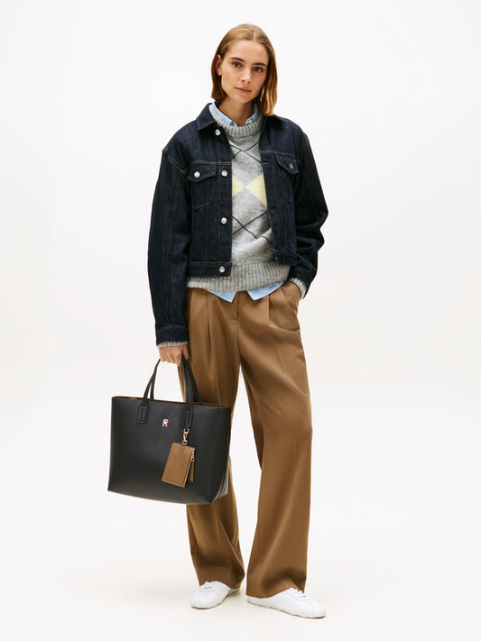 Handtasche TH Icon AW0AW18122 von Tommy Hilfiger