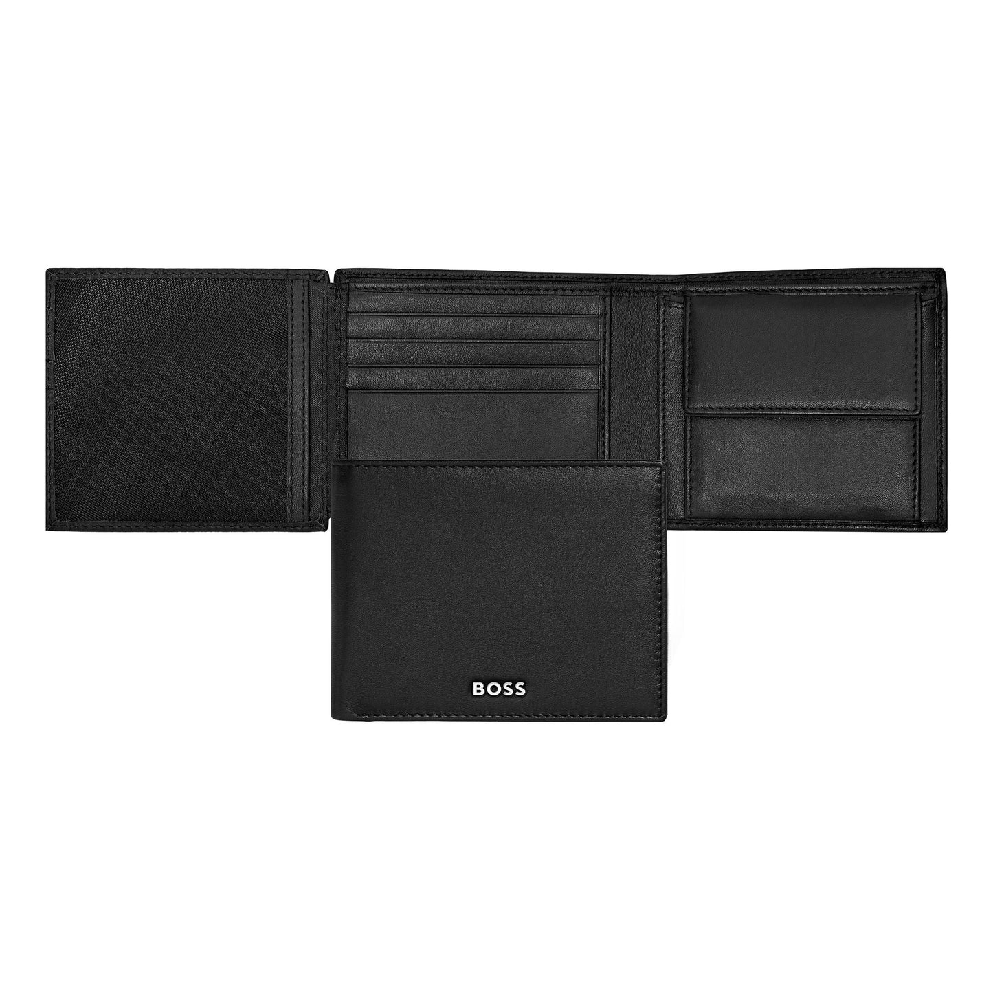 Brieftasche und Geldbörse Classic Smooth Black HLN403A von Hugo Boss - Laure Bags and Travel