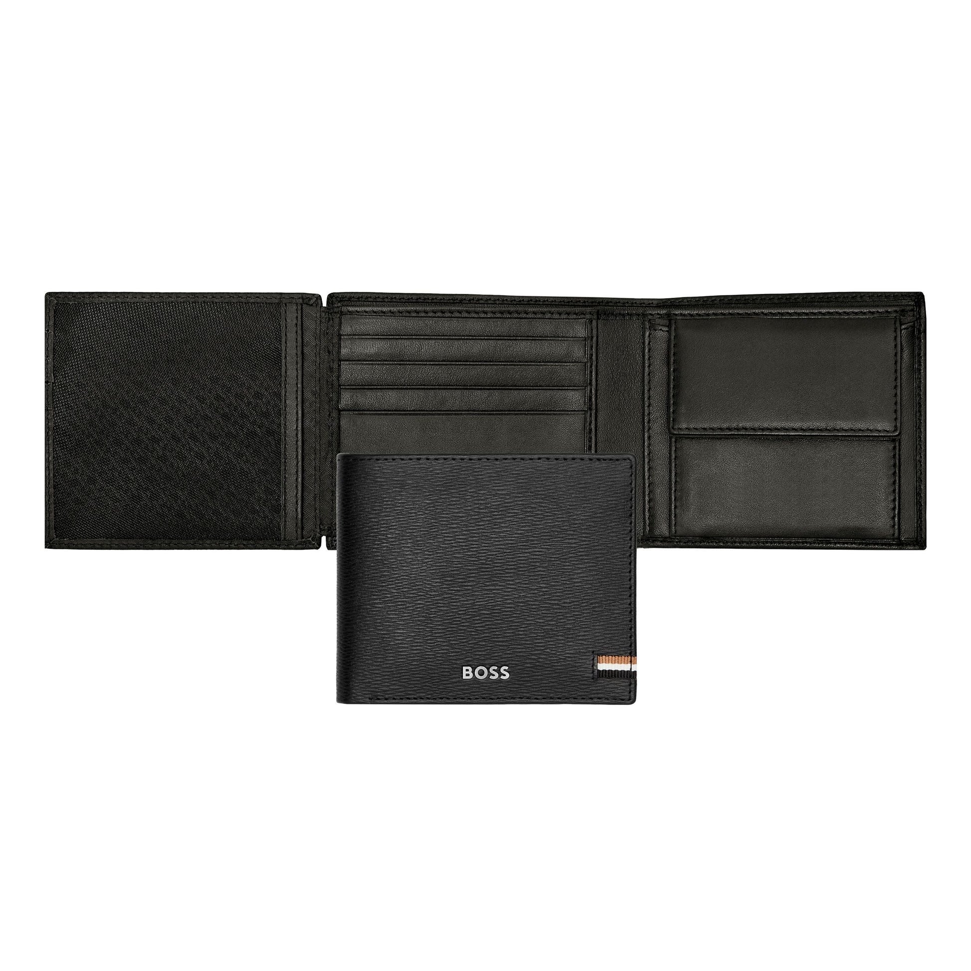 Brieftasche und Geldbörse Iconic Black HLN421A von Hugo Boss - Laure Bags and Travel