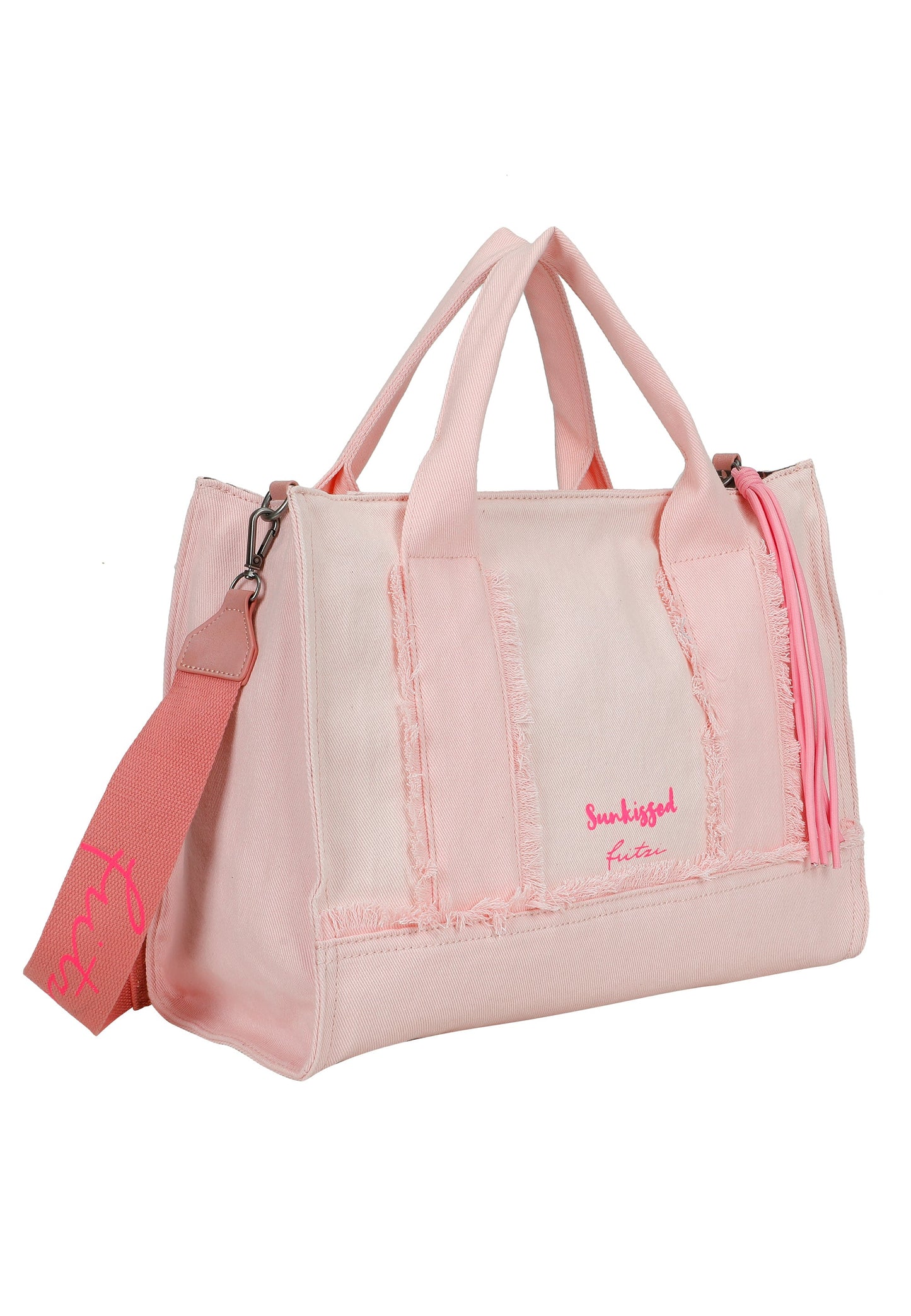 Izzy Medium Limited Washed Denim Schultertasche von Fritzi aus Preussen - Laure Bags and Travel