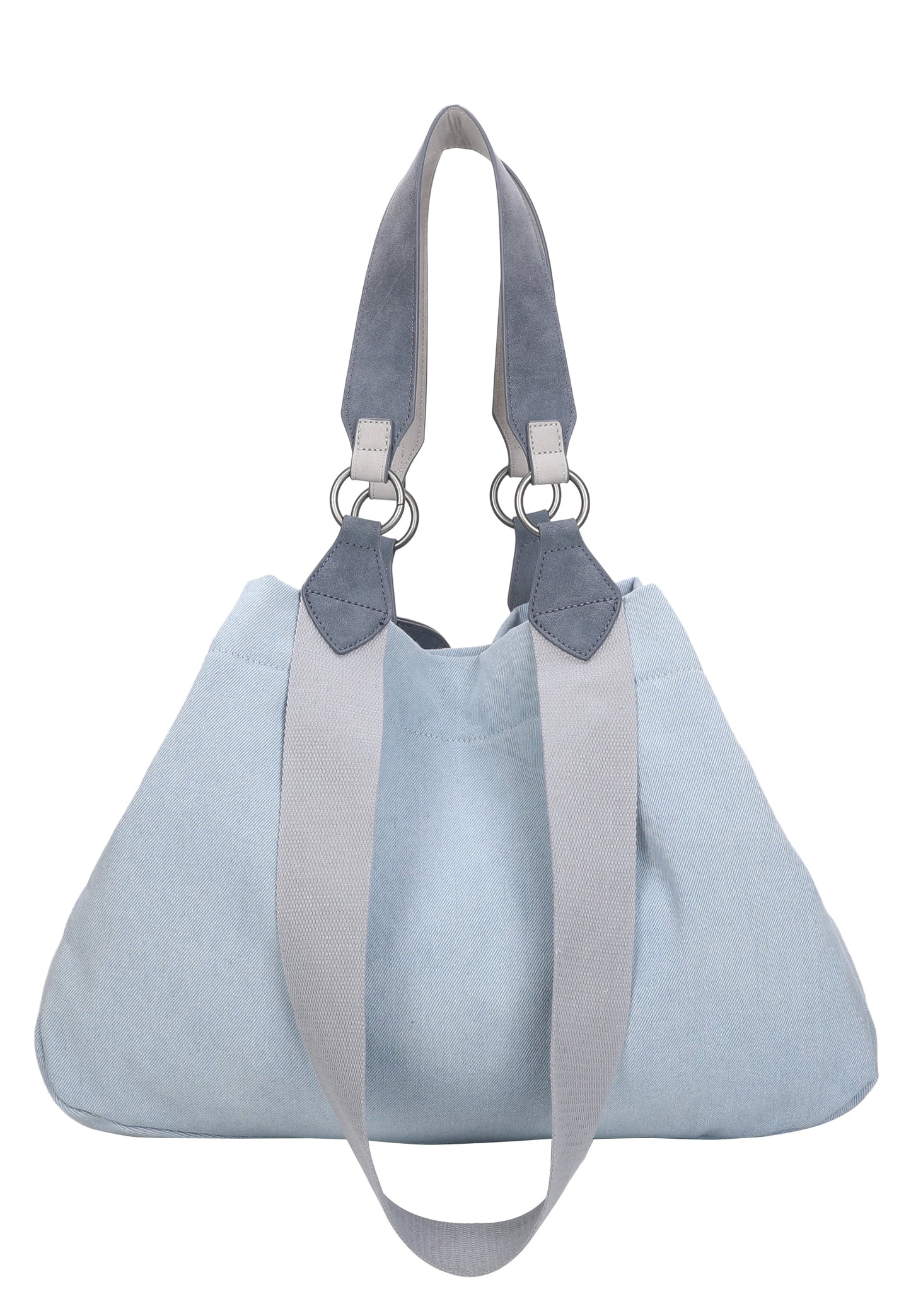 Izzy Medium Limited Washed Denim Schultertasche von Fritzi aus Preussen - Laure Bags and Travel