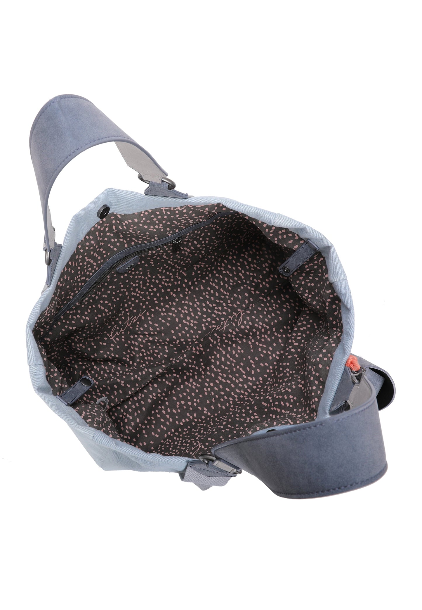 Izzy Medium Limited Washed Denim Schultertasche von Fritzi aus Preussen - Laure Bags and Travel