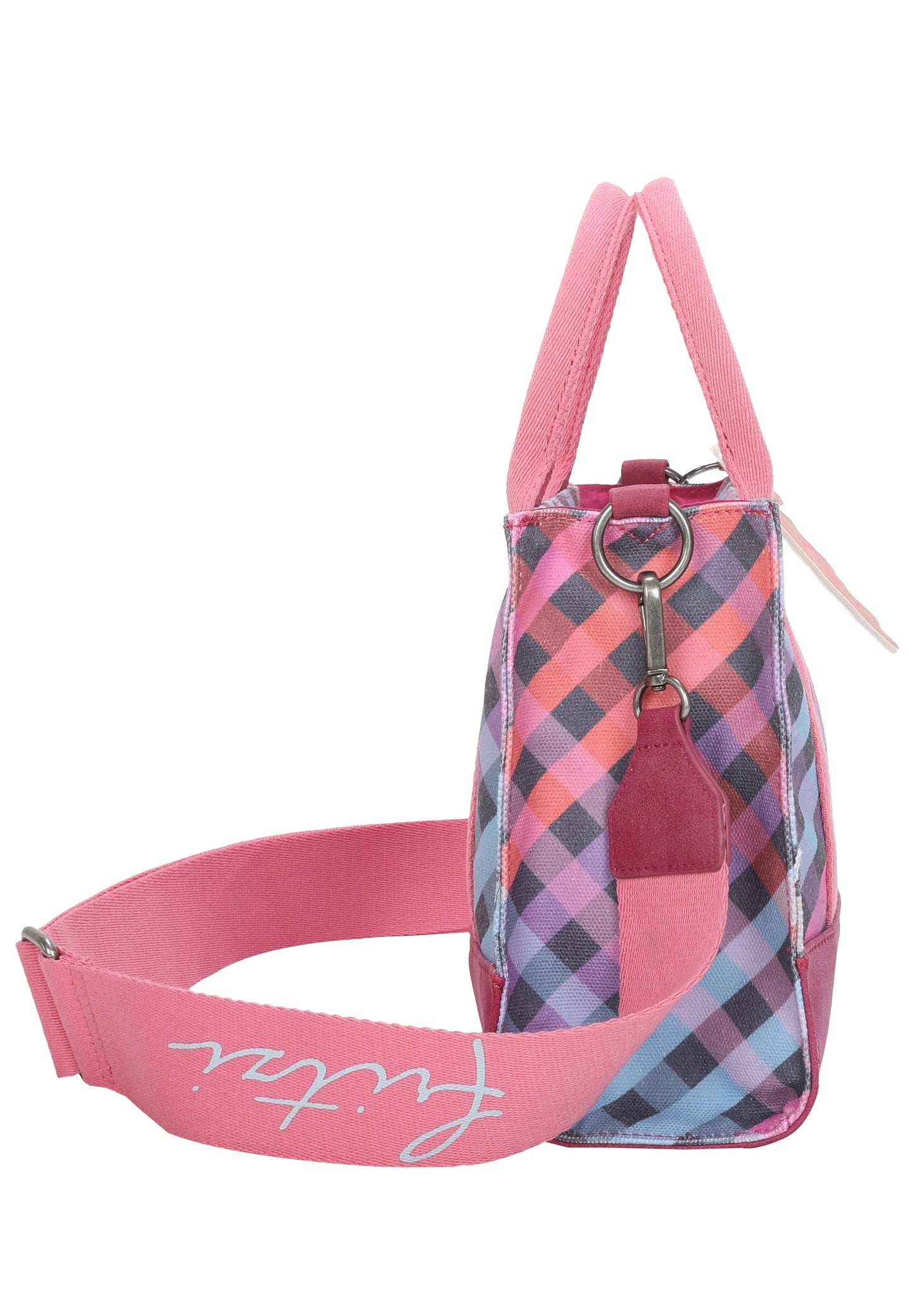 IZZY09 - Limited - Autumn - Check Canvas Shopper von Fritzi aus Preussen - Laure Bags and Travel