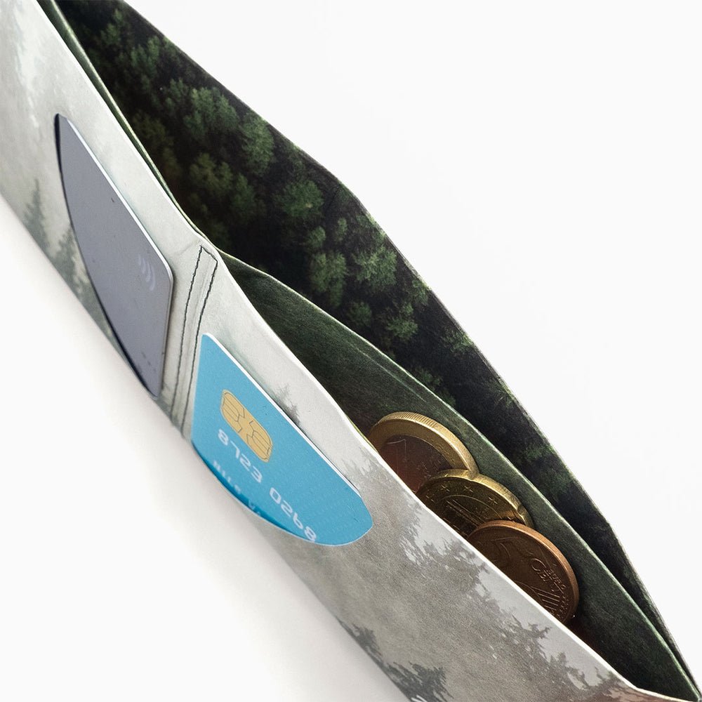 Paprcuts RFID Geldbeutel "Foggy Morning" aus reißfestem Tyvek - Papier - Alternative - Laure Bags and Travel