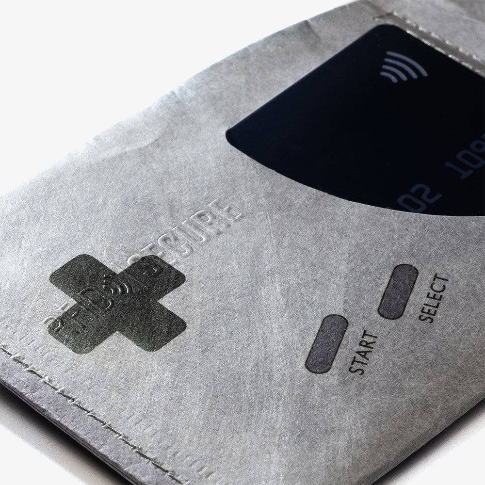 Paprcuts RFID Geldbeutel "Game Boy !" aus reißfestem Tyvek - Papier - Alternative - Laure Bags and Travel