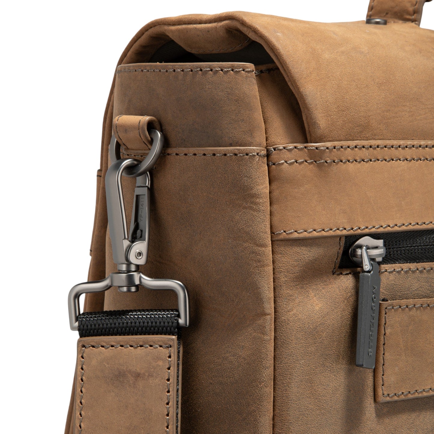 Schultertasche Briefbag Jim 4010003395 von Strellson - Laure Bags and Travel