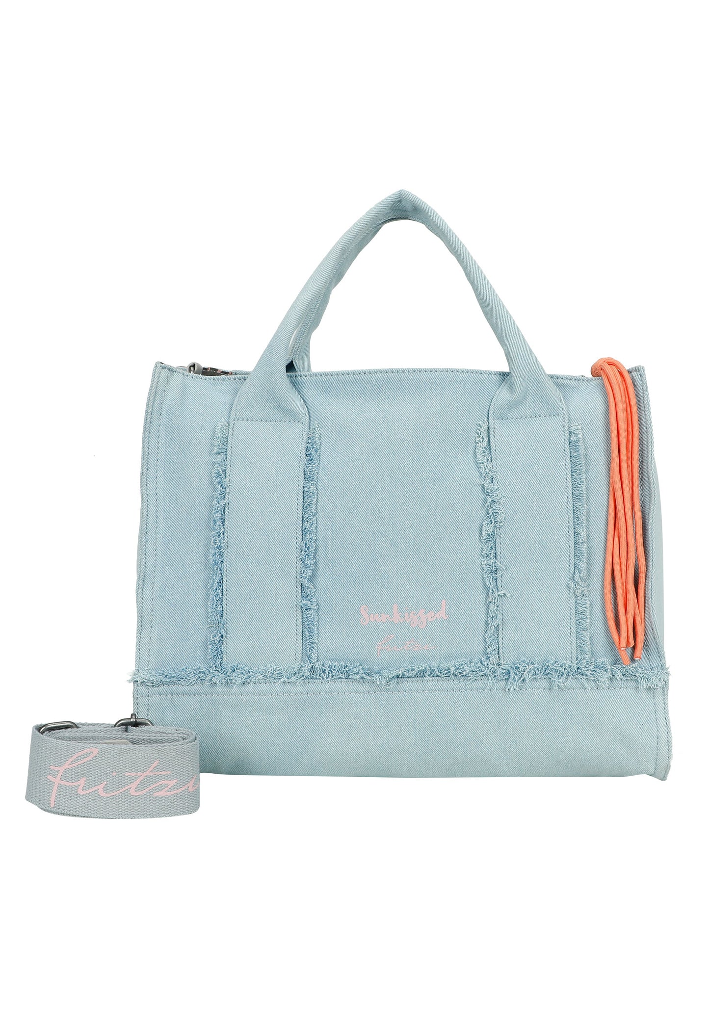 Tote Bag Limited Washed Denim Shopper von Fritzi aus Preussen - Laure Bags and Travel