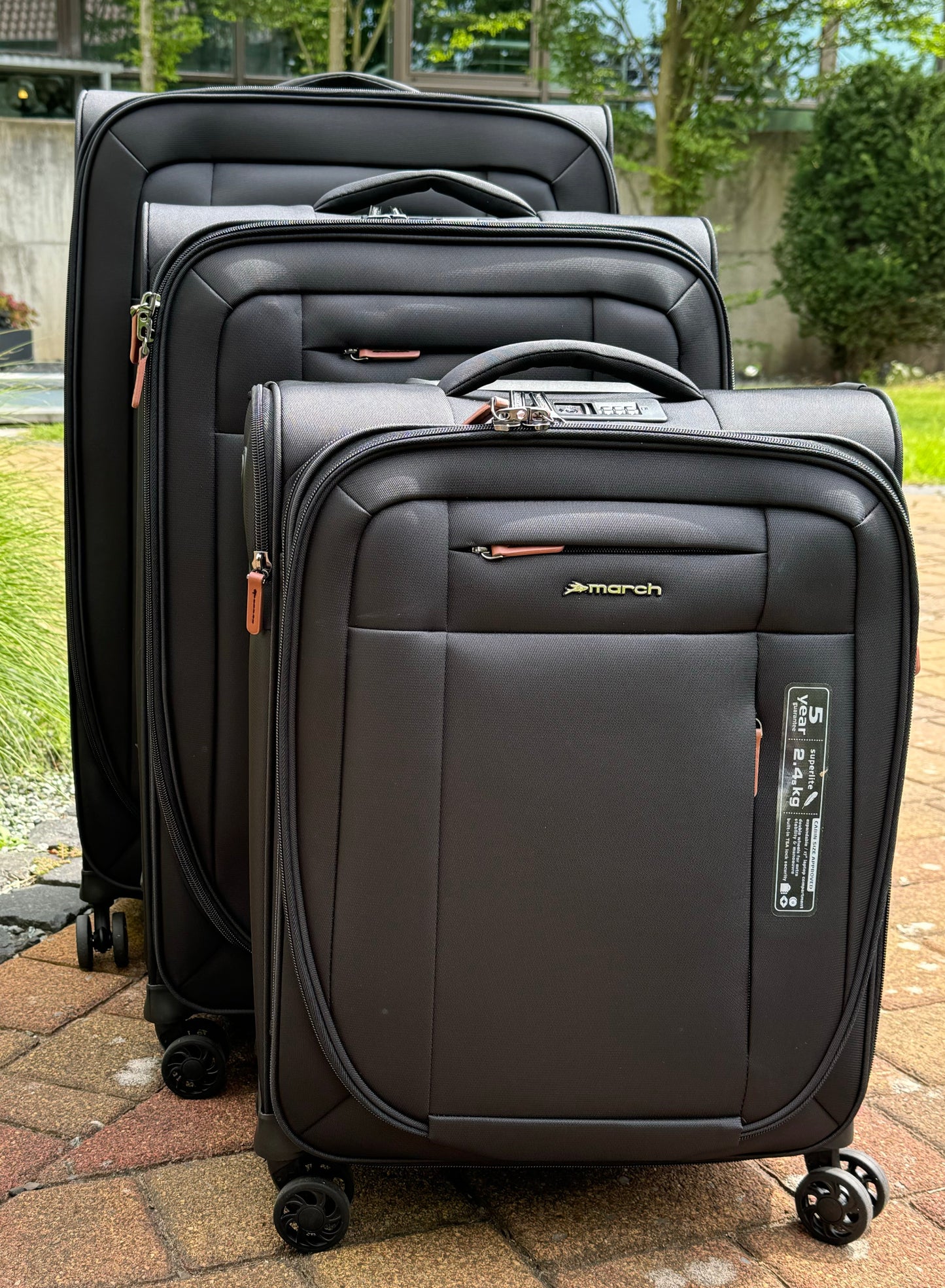 Wall Street Weichgepäck Koffer 2988 von March - Laure Bags and Travel