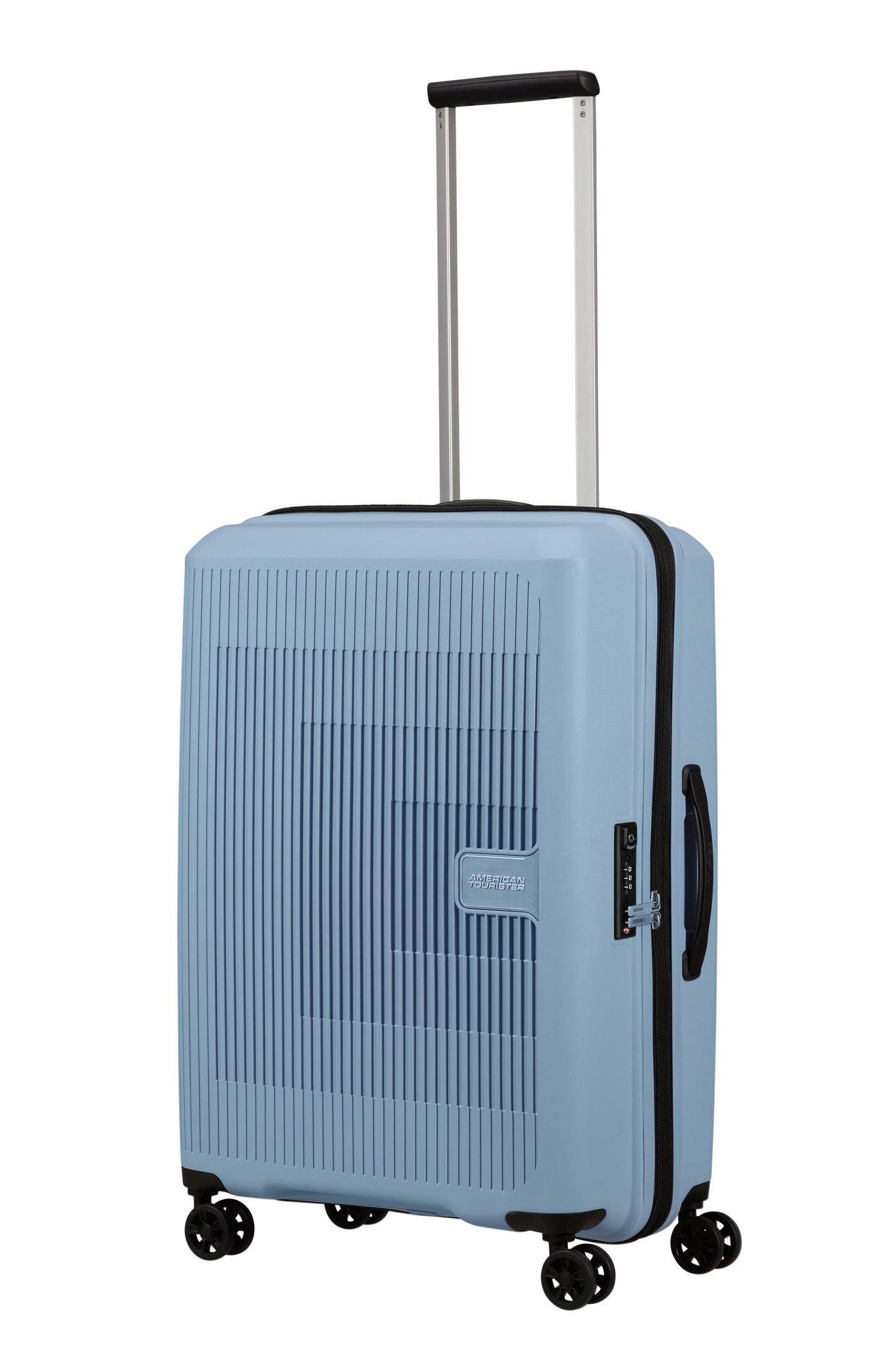 AEROSTEP Spinner mit 4 Rollen Hartschalen Koffer von American Tourister - Laure Bags and Travel