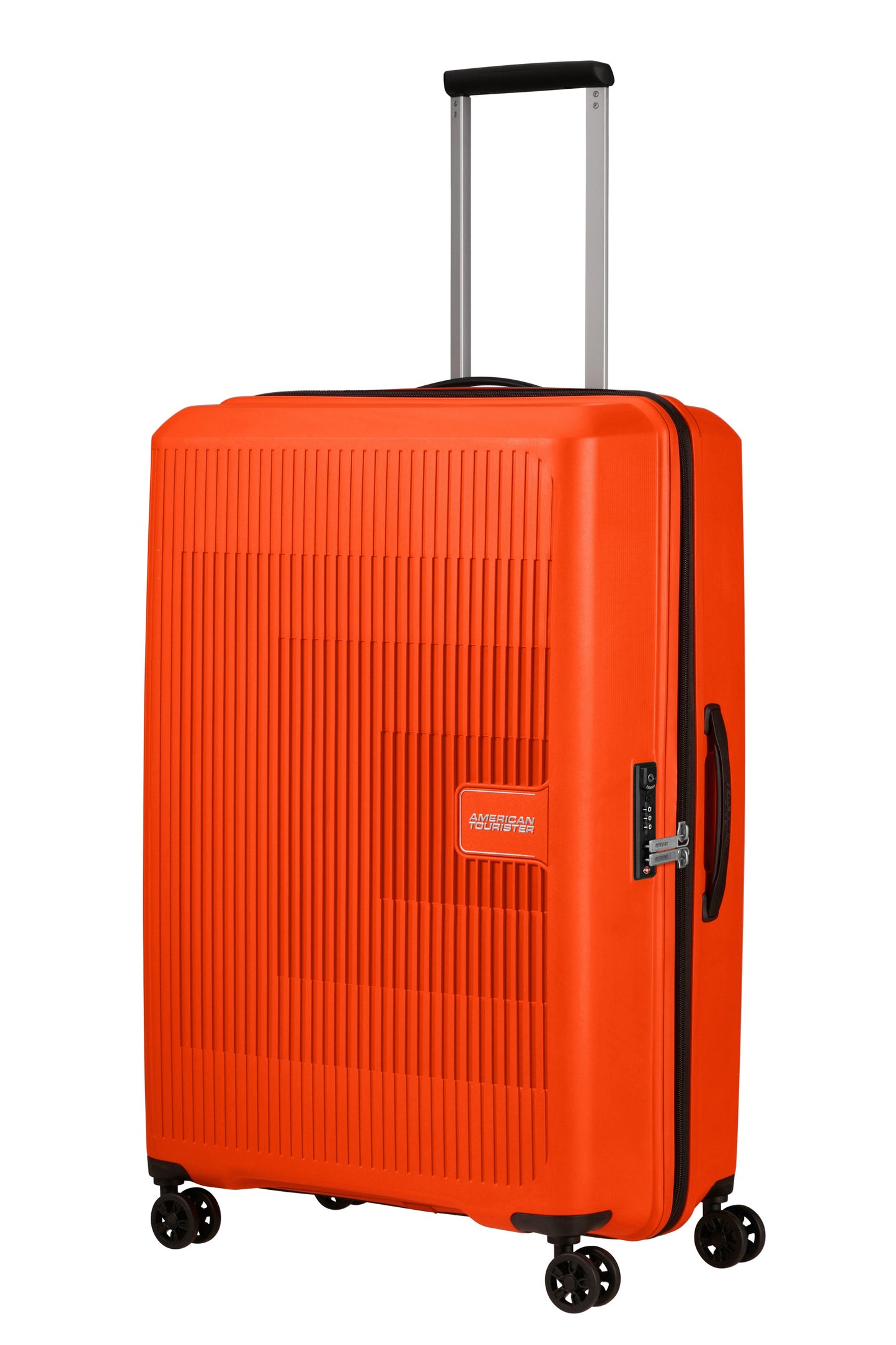 AEROSTEP Spinner mit 4 Rollen Hartschalen Koffer von American Tourister - Laure Bags and Travel