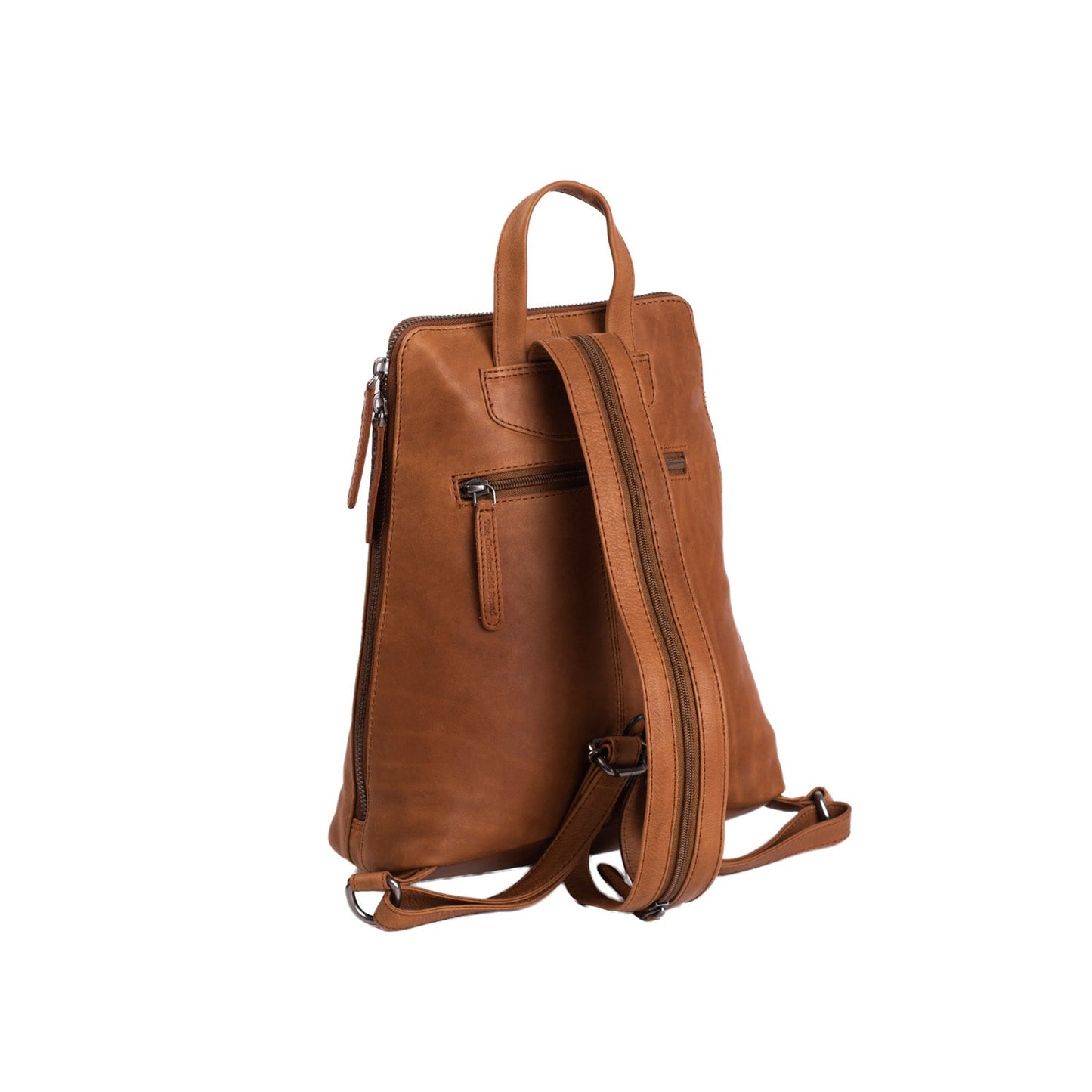 Backpack Claire Cow Wax Pull Up - Laure Bags and Travel