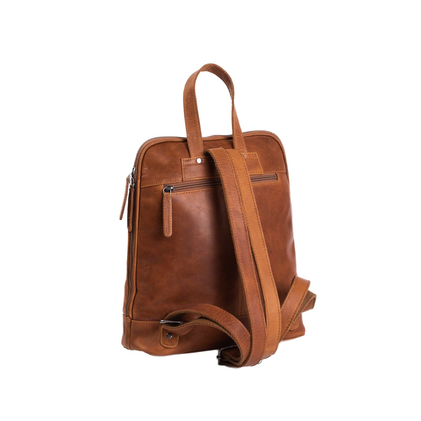 Backpack Naomi Cow Wax Pull Up - Laure Bags and Travel