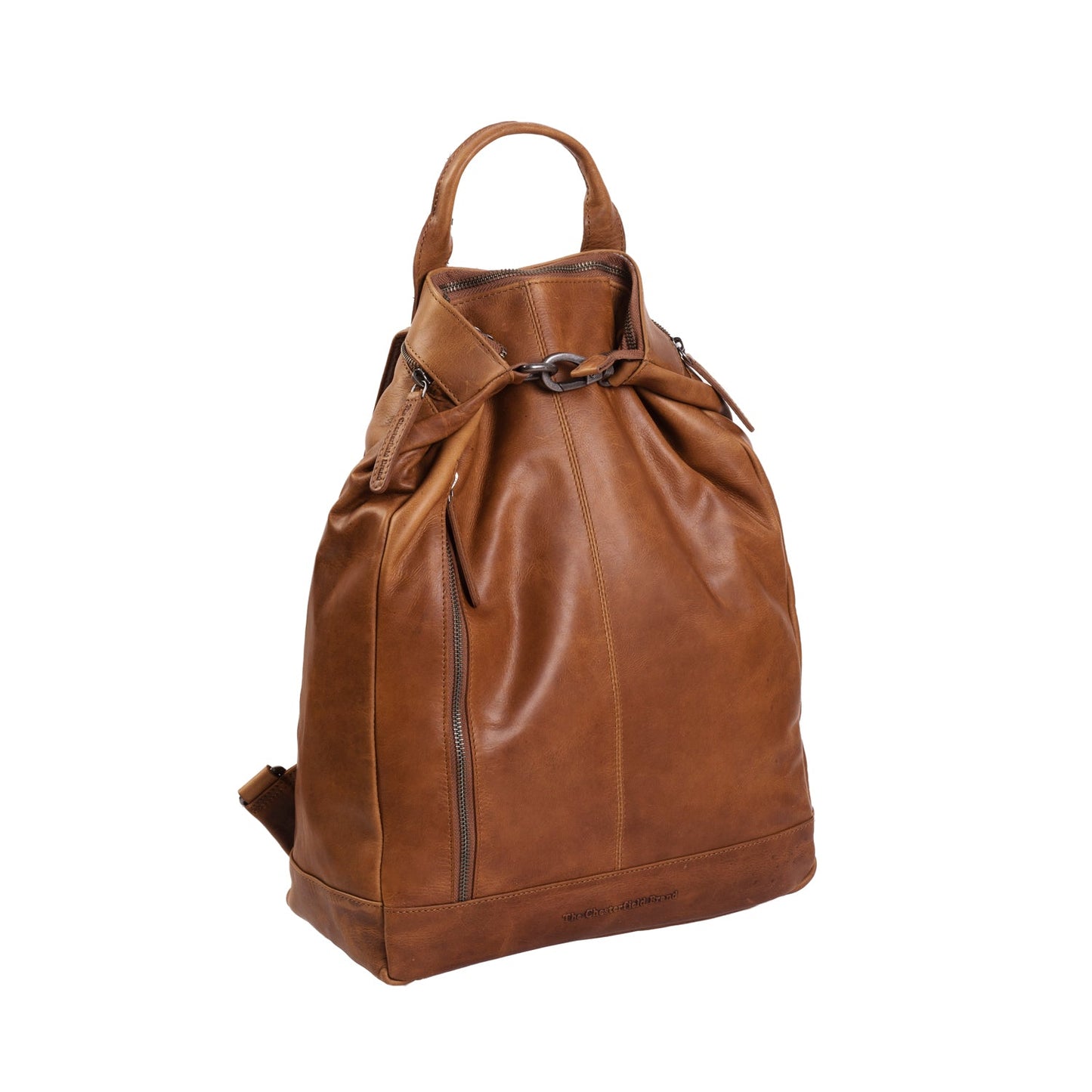 Backpack/shopper Nuri Cow Wax Pull Up - Laure Bags and Travel