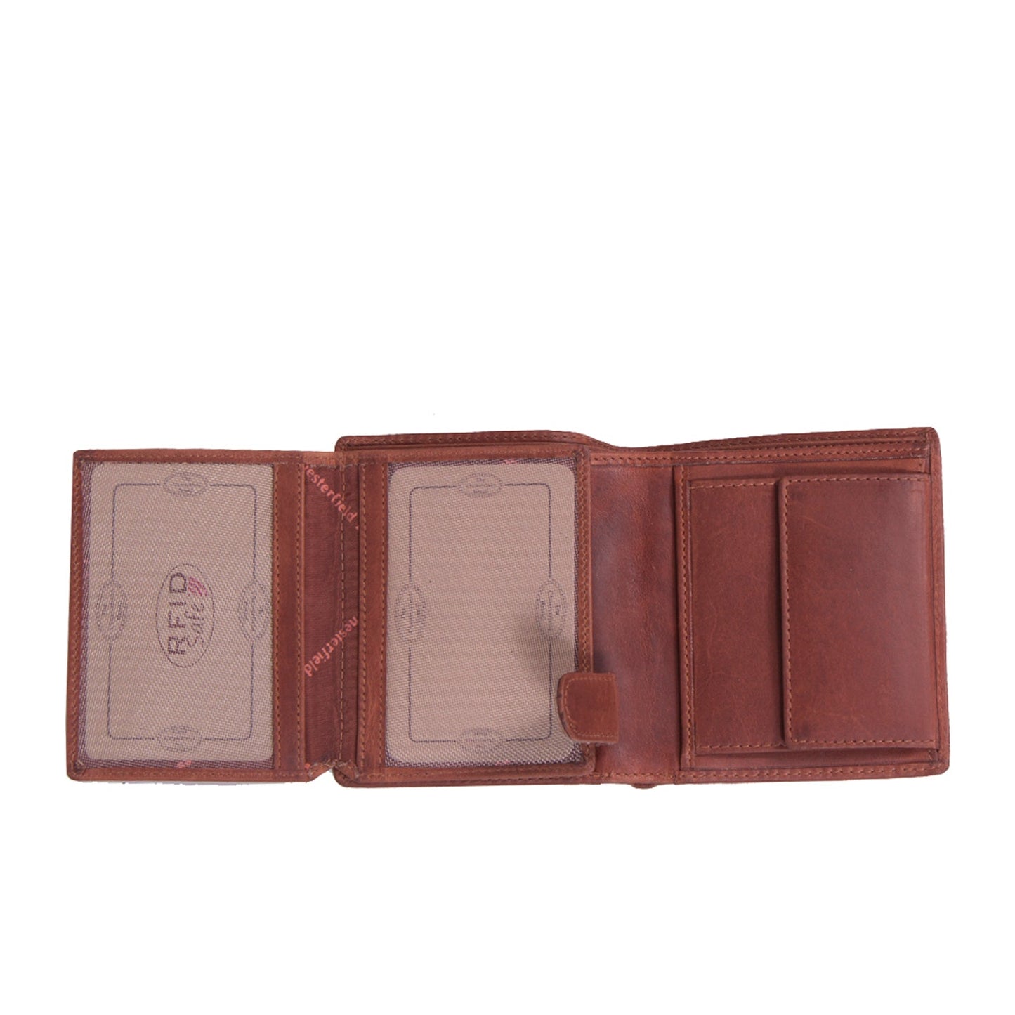 Billfold High Carl Cow Wax Pull Up - Laure Bags and Travel