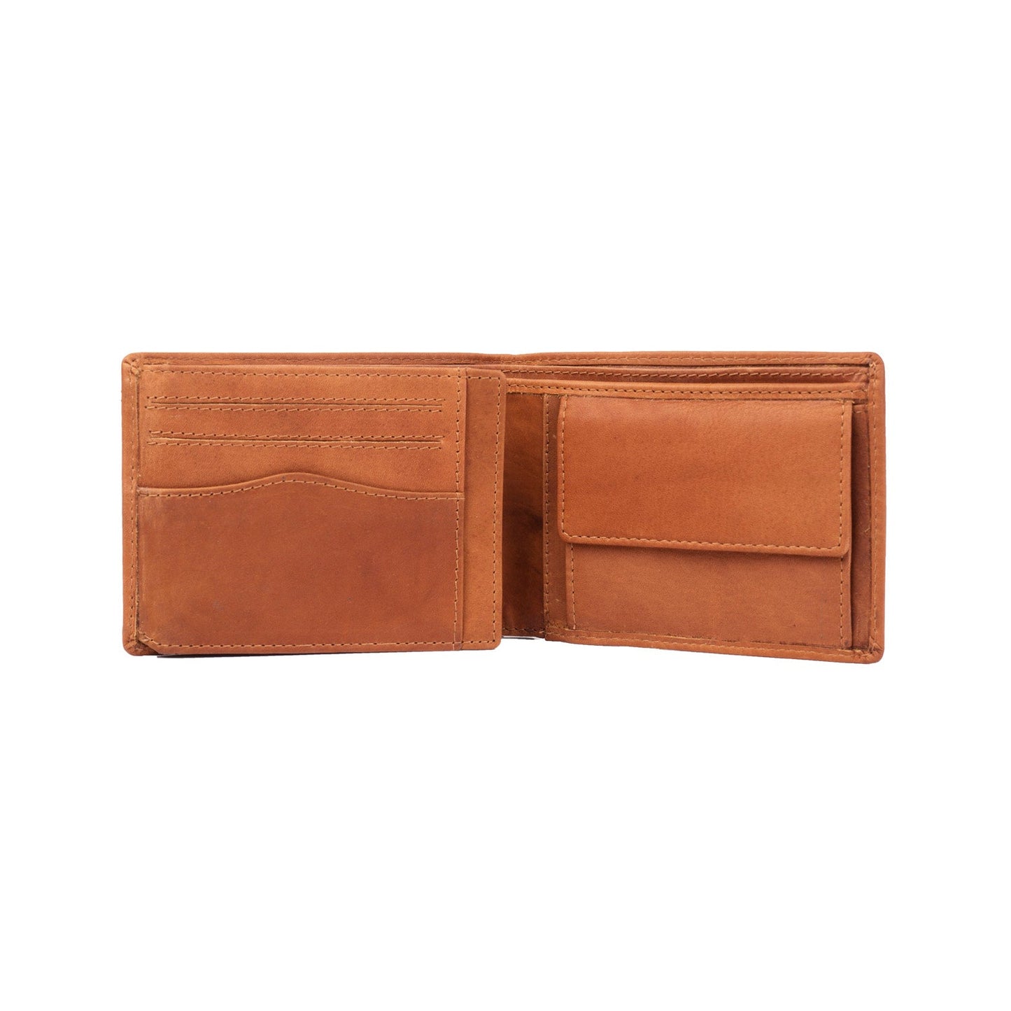 Billfold Wide Timo Cow Wax Pull Up - Laure Bags and Travel