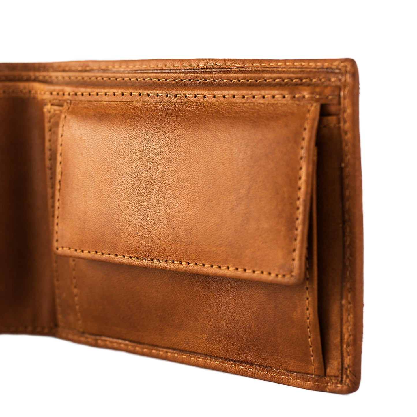 Billfold Wide Walid Cow Wax Pull Up - Laure Bags and Travel