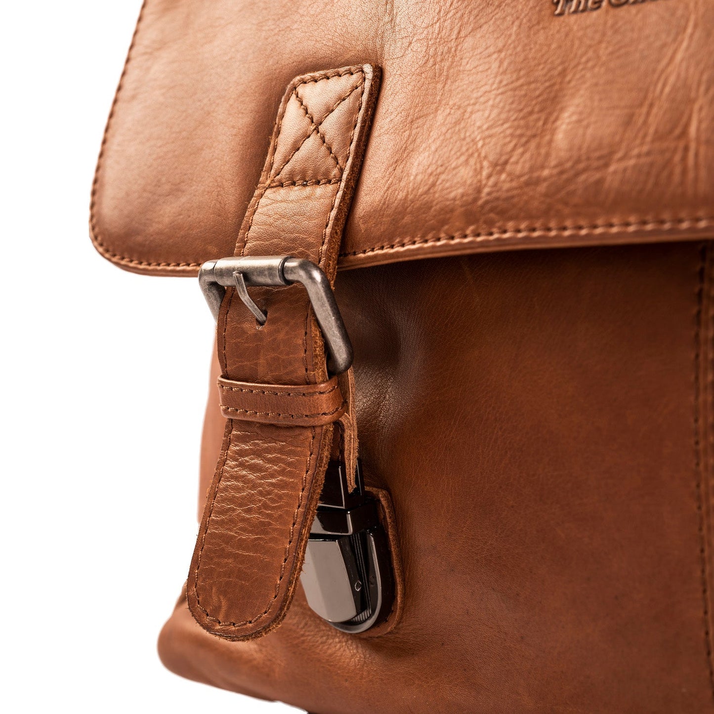 Briefcase Belfast Cow Wax Pull Up - Laure Bags and Travel