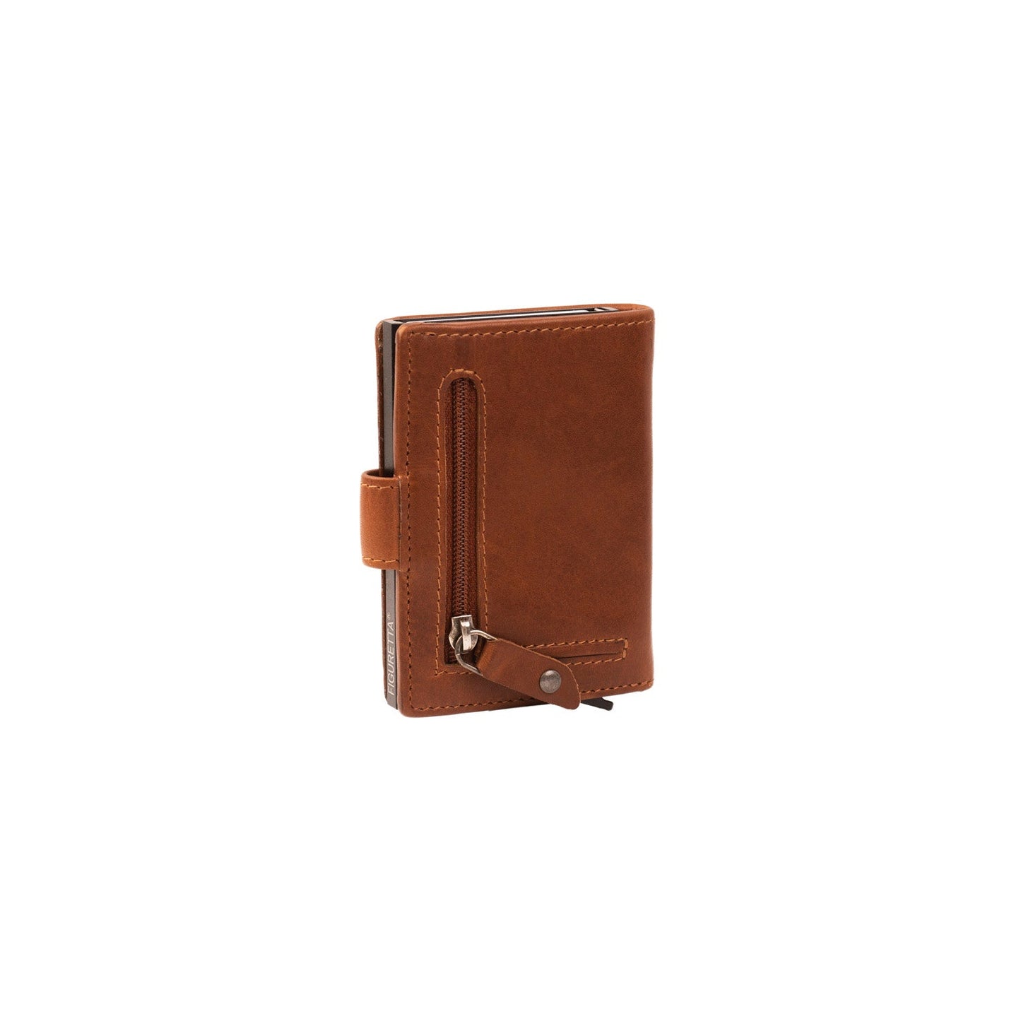 Cardholder Loughton Cow Wax Pull Up - Laure Bags and Travel