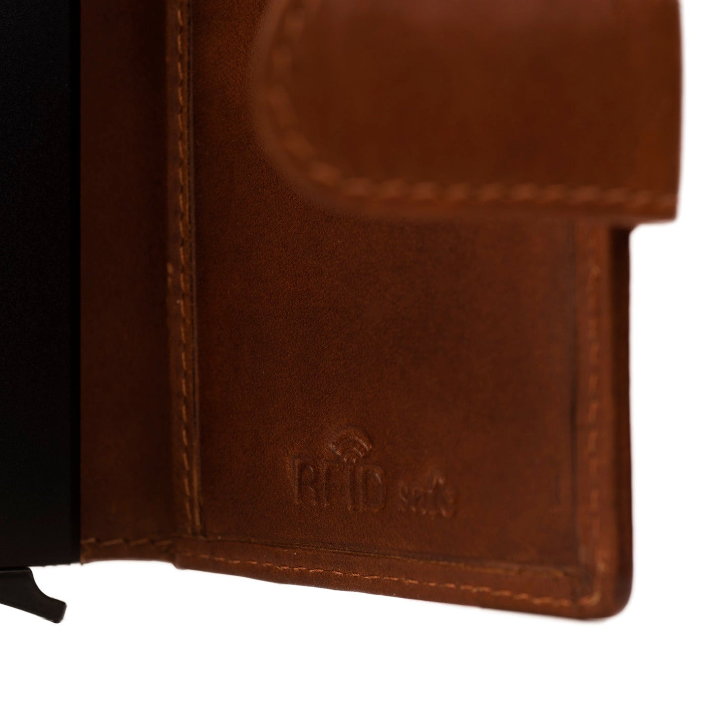 Cardholder Loughton Cow Wax Pull Up - Laure Bags and Travel