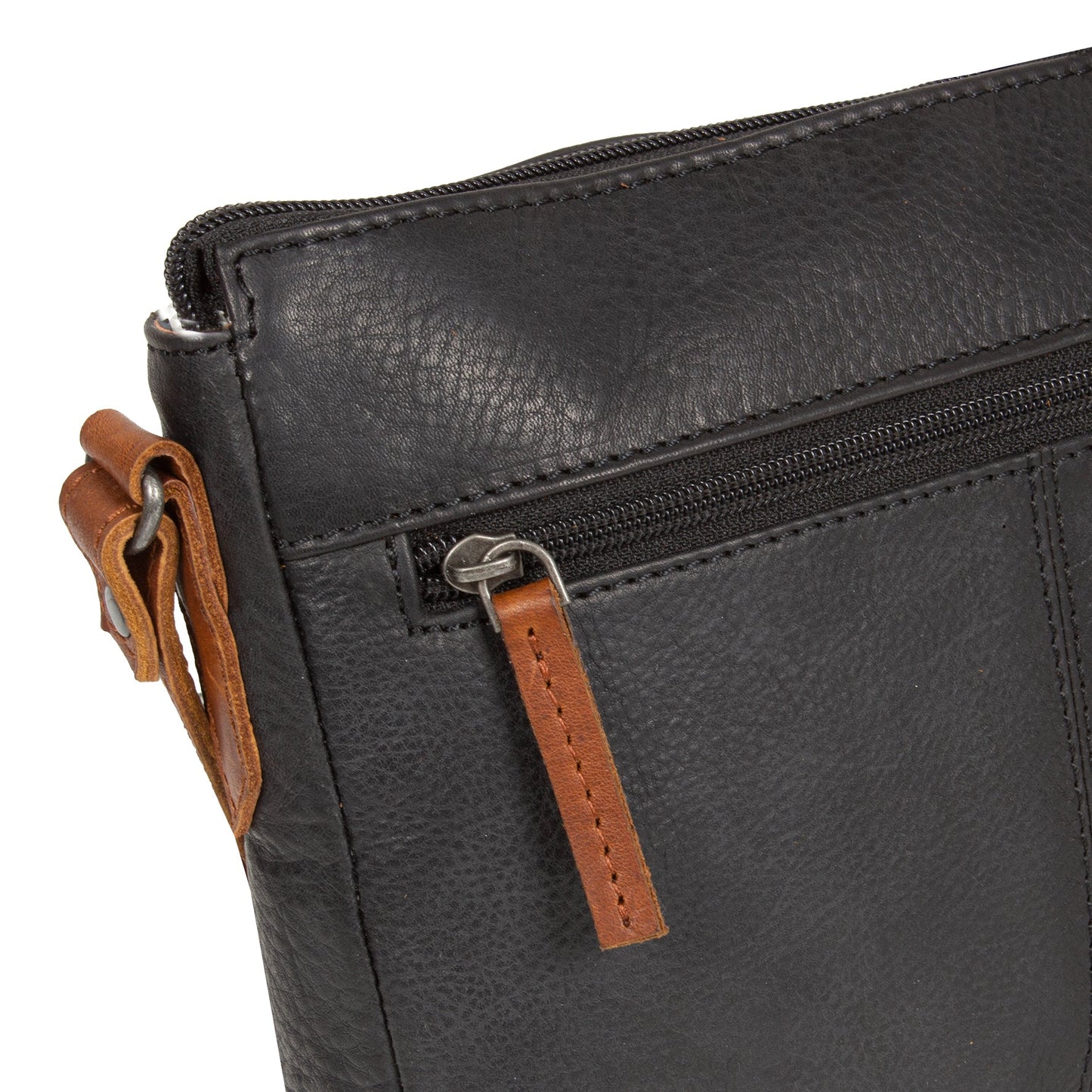 "Dyon" 12.1343 Schultertasche top zip 2 tone 25x5x20cm von Justified - Laure Bags and Travel