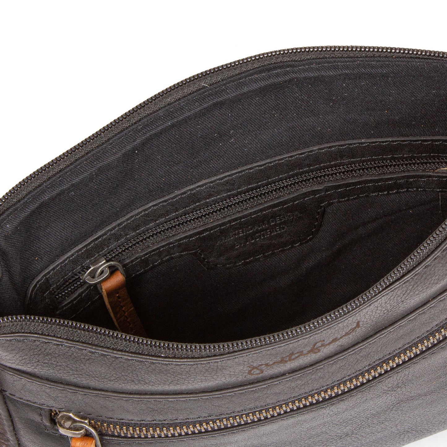 "Dyon" 12.1343 Schultertasche top zip 2 tone 25x5x20cm von Justified - Laure Bags and Travel