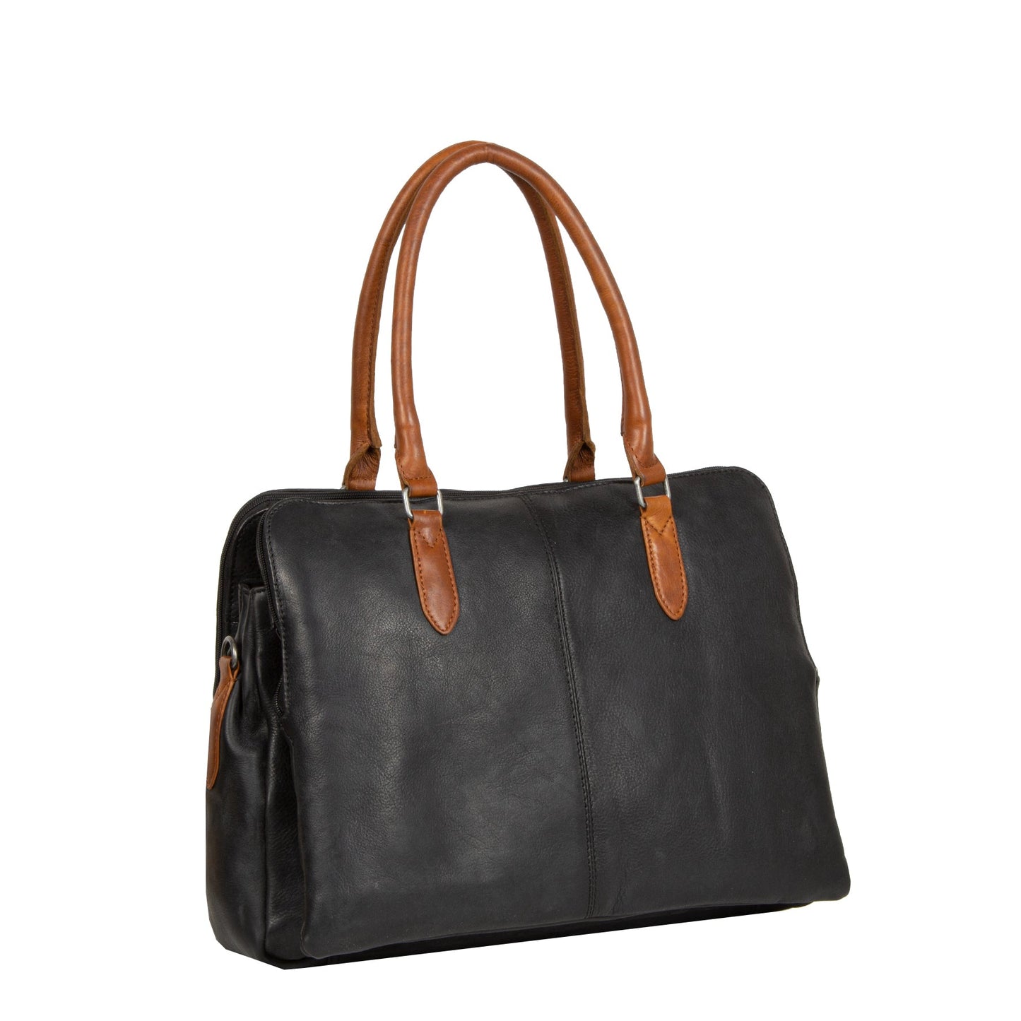 "Dyon" 12.1346 business bag 2 tone 39x20x30cm von Justified - Laure Bags and Travel