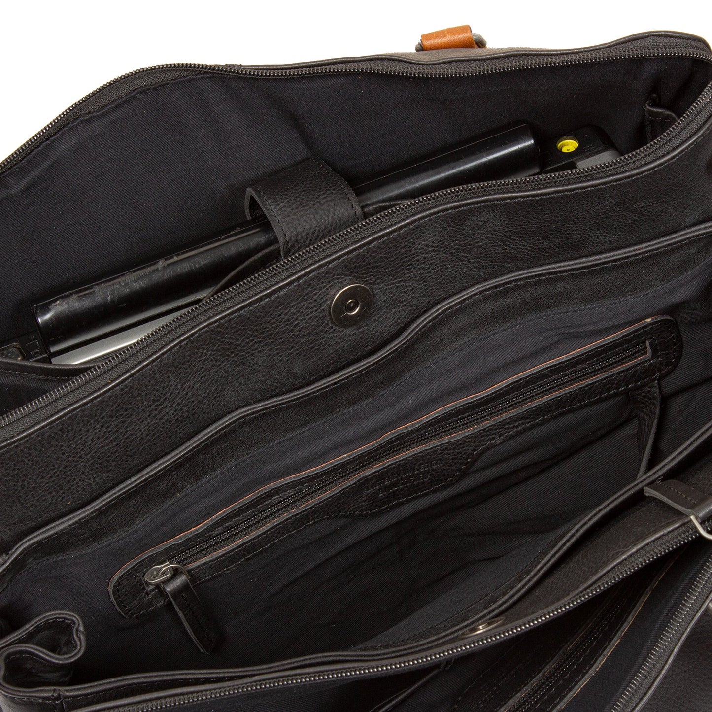 "Dyon" 12.1346 business bag 2 tone 39x20x30cm von Justified - Laure Bags and Travel