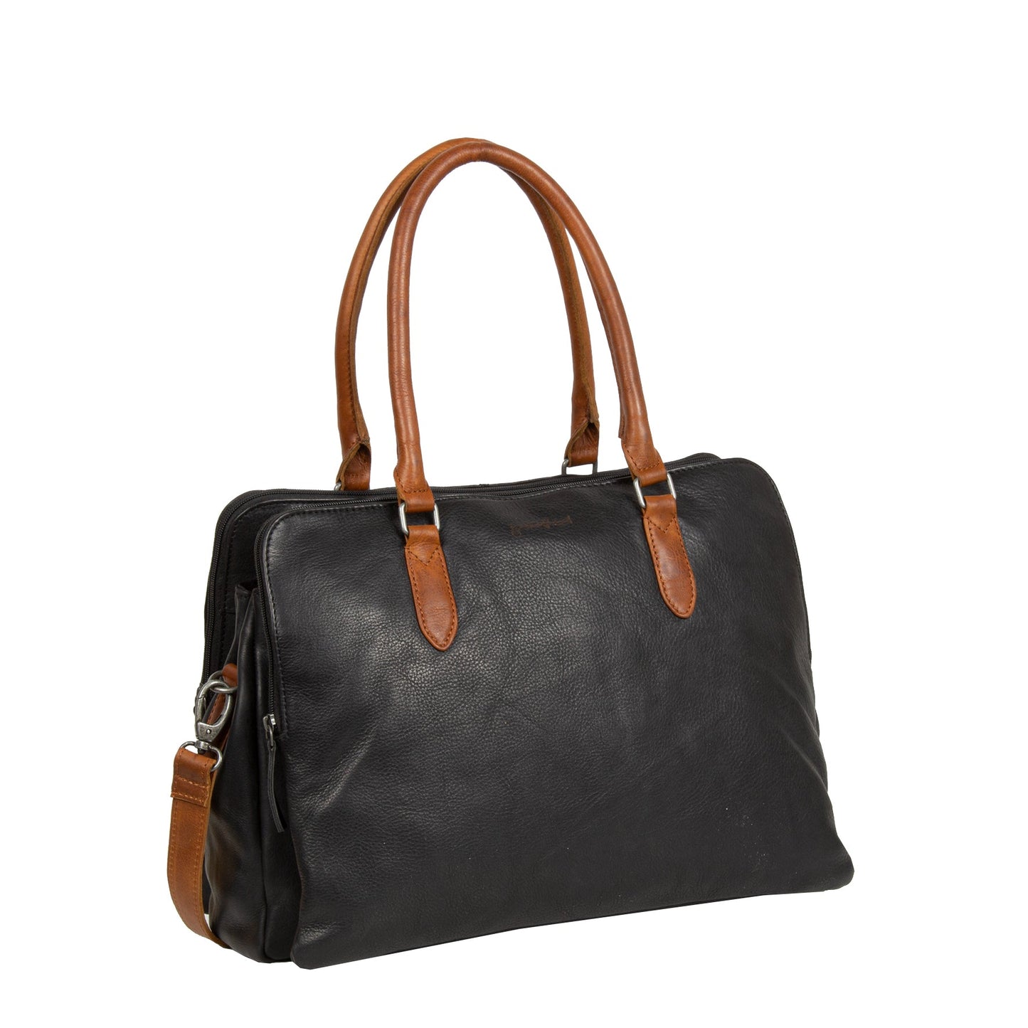 "Dyon" 12.1346 business bag 2 tone 39x20x30cm von Justified - Laure Bags and Travel