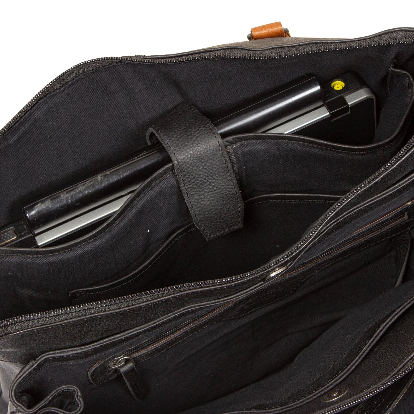 "Dyon" 12.1346 business bag 2 tone 39x20x30cm von Justified - Laure Bags and Travel