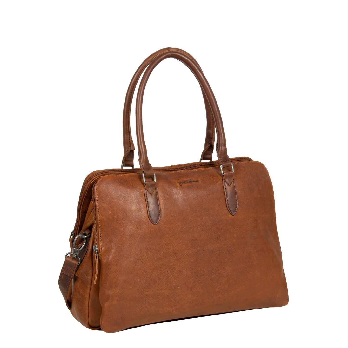"Dyon" 12.1346 business bag 2 tone 39x20x30cm von Justified - Laure Bags and Travel