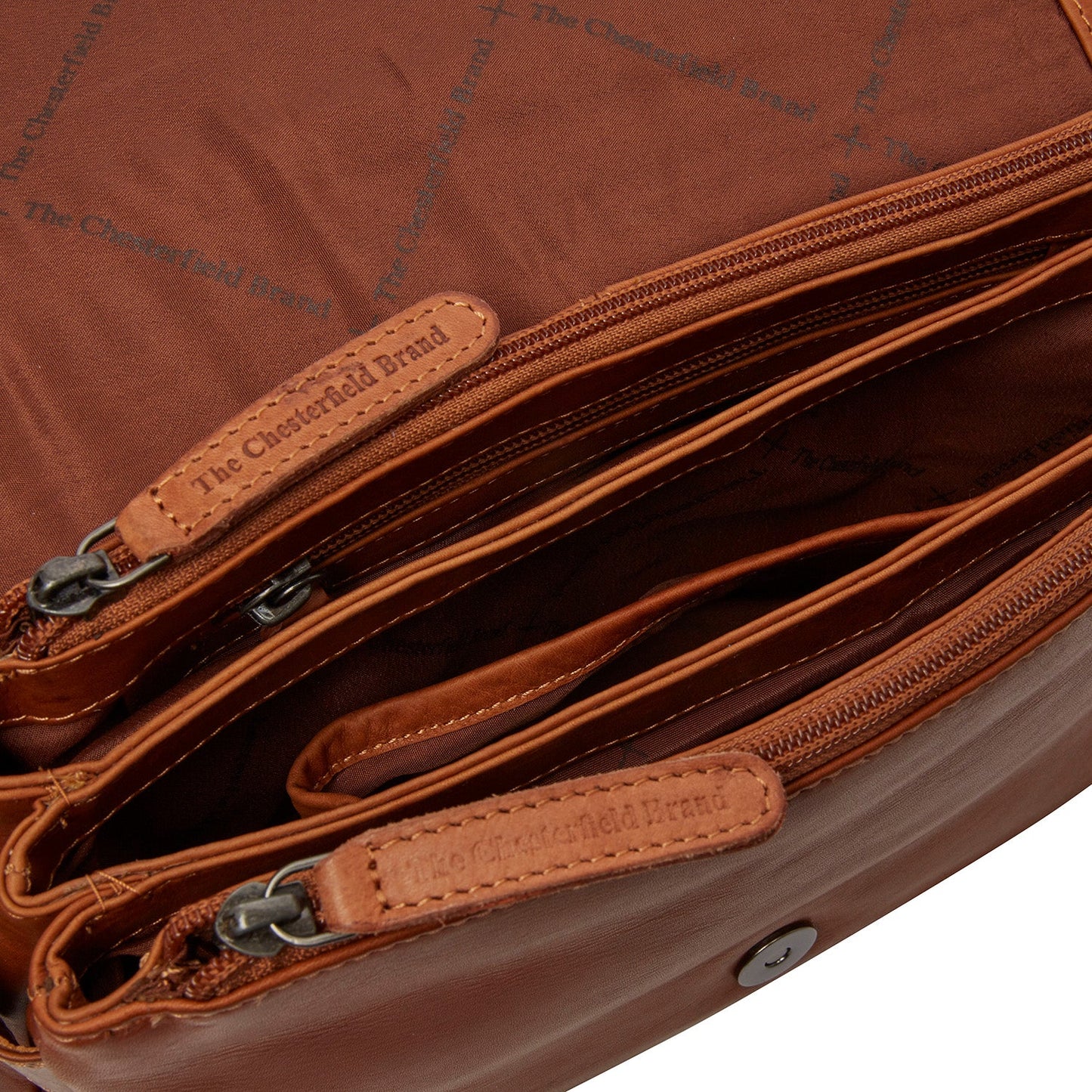 Flapoverbag large Reston Cow Wax Pull Up - Laure Bags and Travel