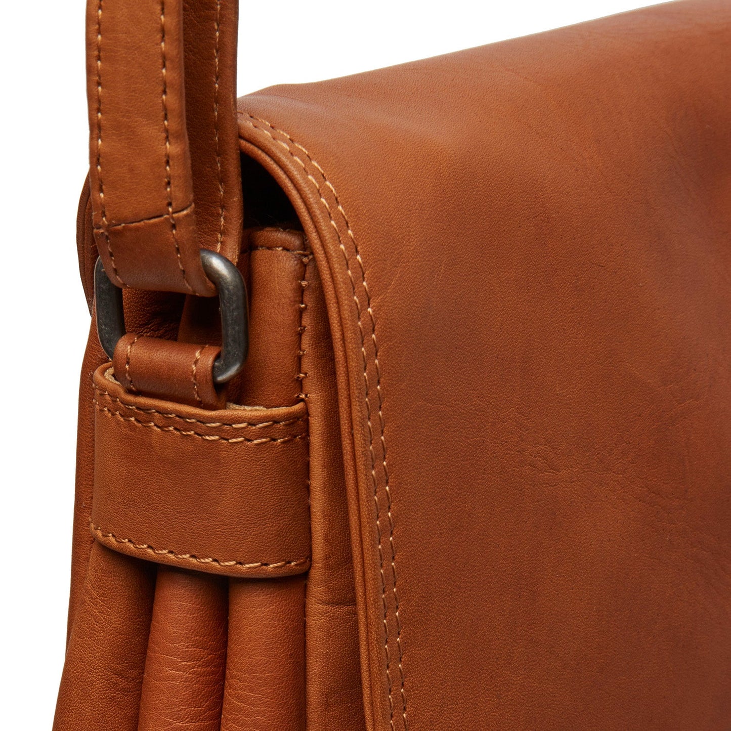 Flapoverbag small Redmond Cow Wax Pull Up - Laure Bags and Travel