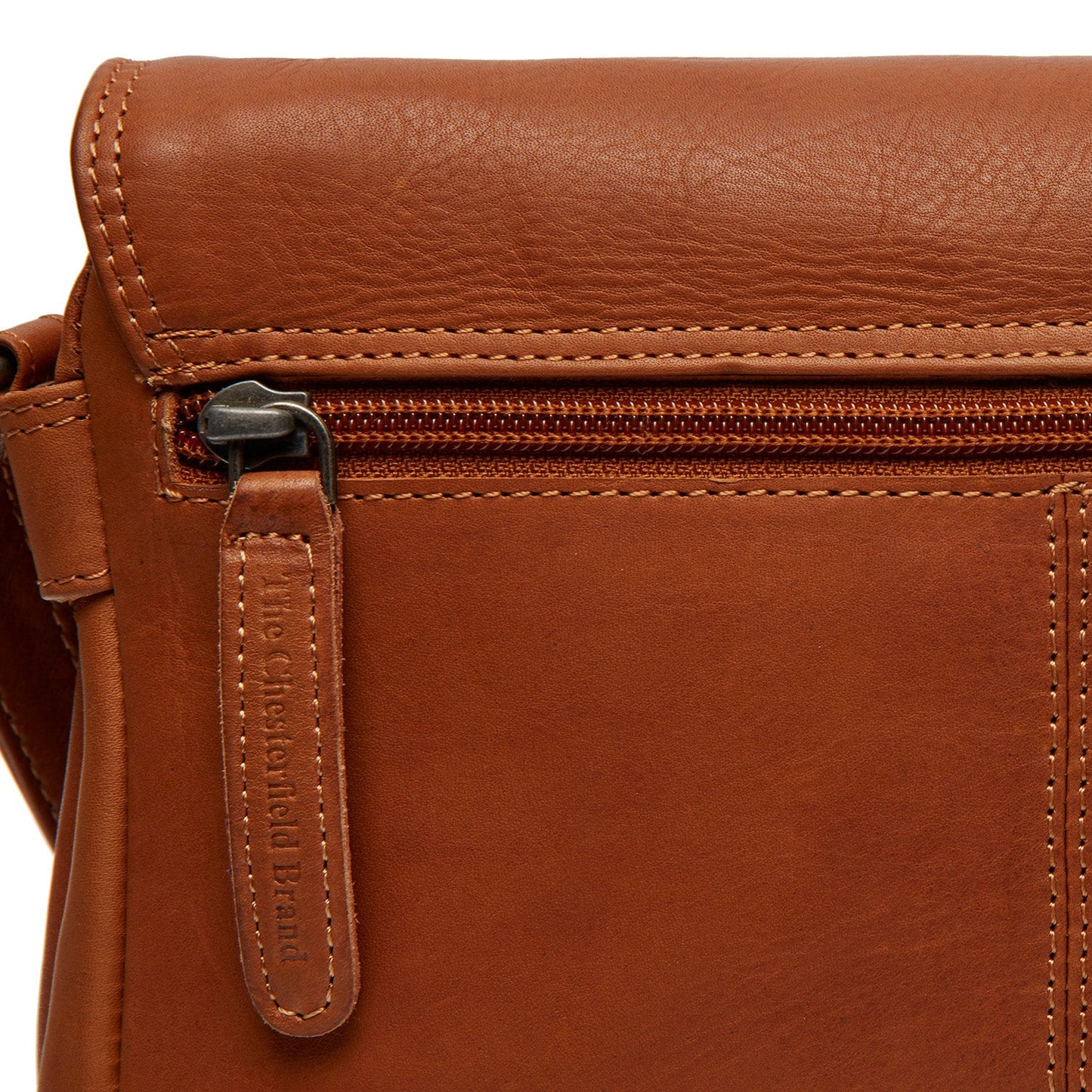 Flapoverbag small Redmond Cow Wax Pull Up - Laure Bags and Travel