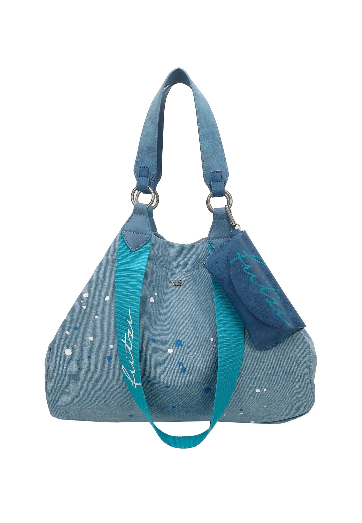 Izzy-Medium-Limited Denim Schultertasche von Fritzi aus Preussen - Laure Bags and Travel