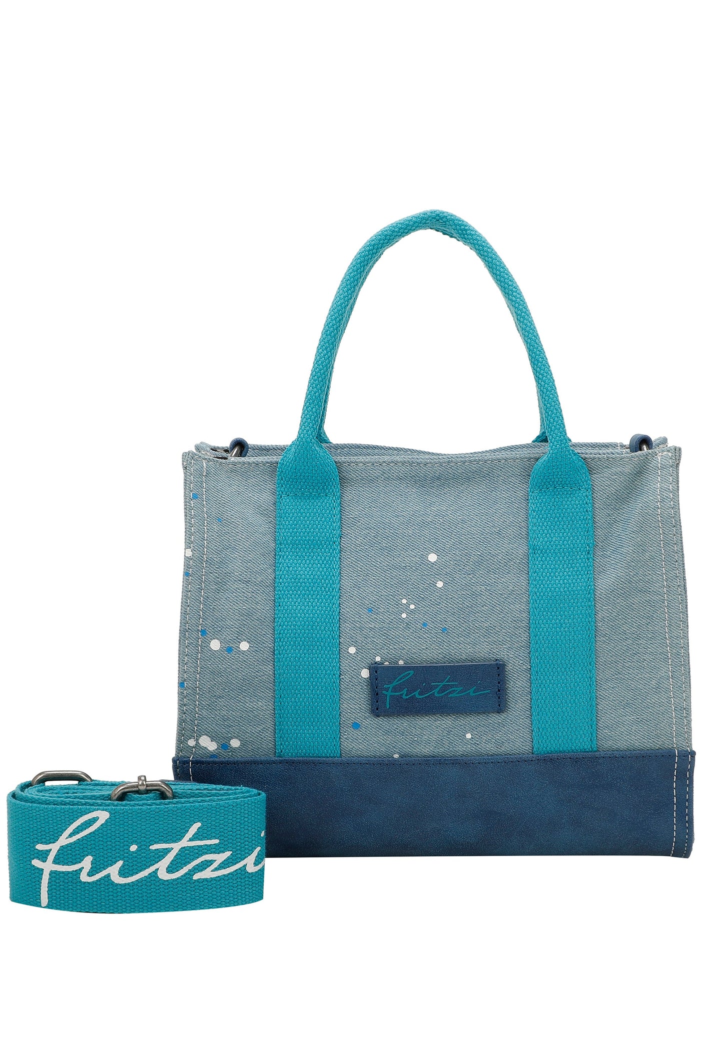 Izzy09-Limited Denim Shopper von Fritzi aus Preussen - Laure Bags and Travel
