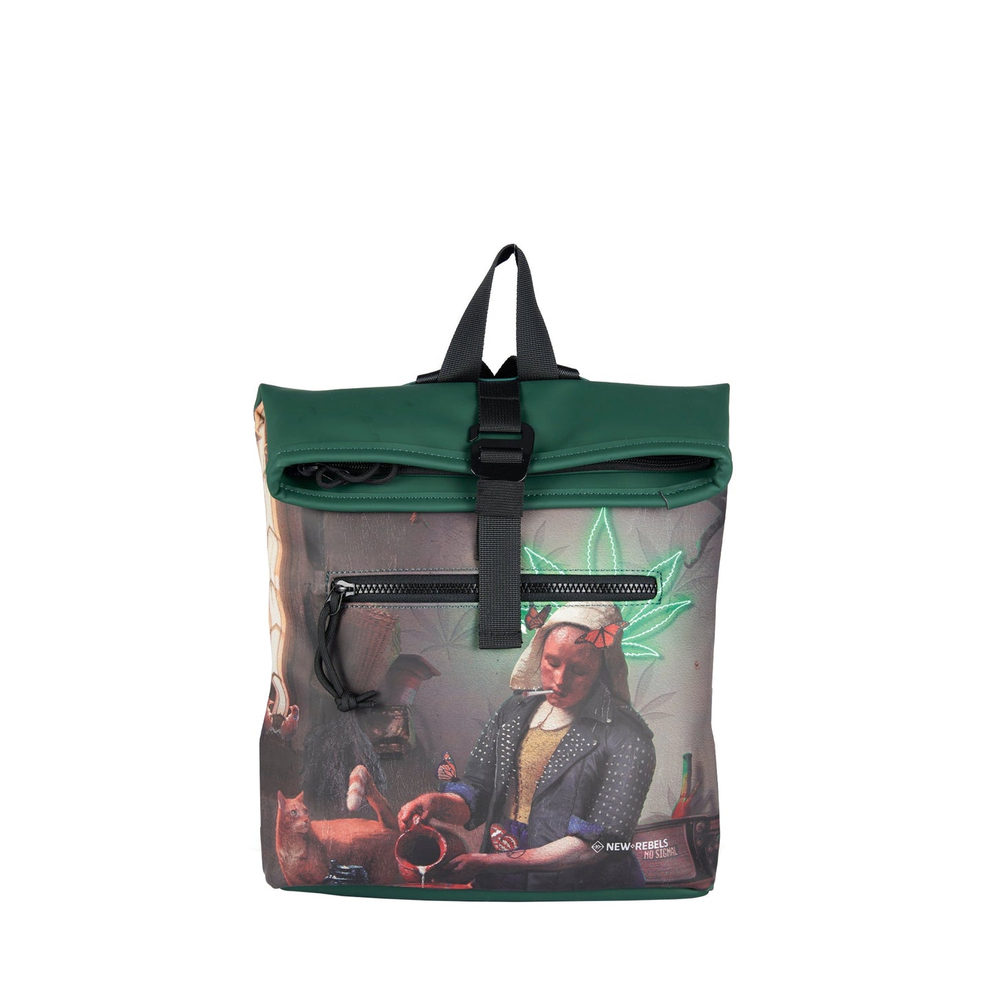 "Mart Art - Los Angeles" Rolltop Rucksack 51.1406 von New Rebels - Laure Bags and Travel
