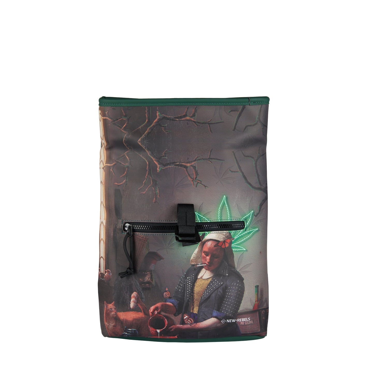 "Mart Art - Los Angeles" Rolltop Rucksack 51.1406 von New Rebels - Laure Bags and Travel