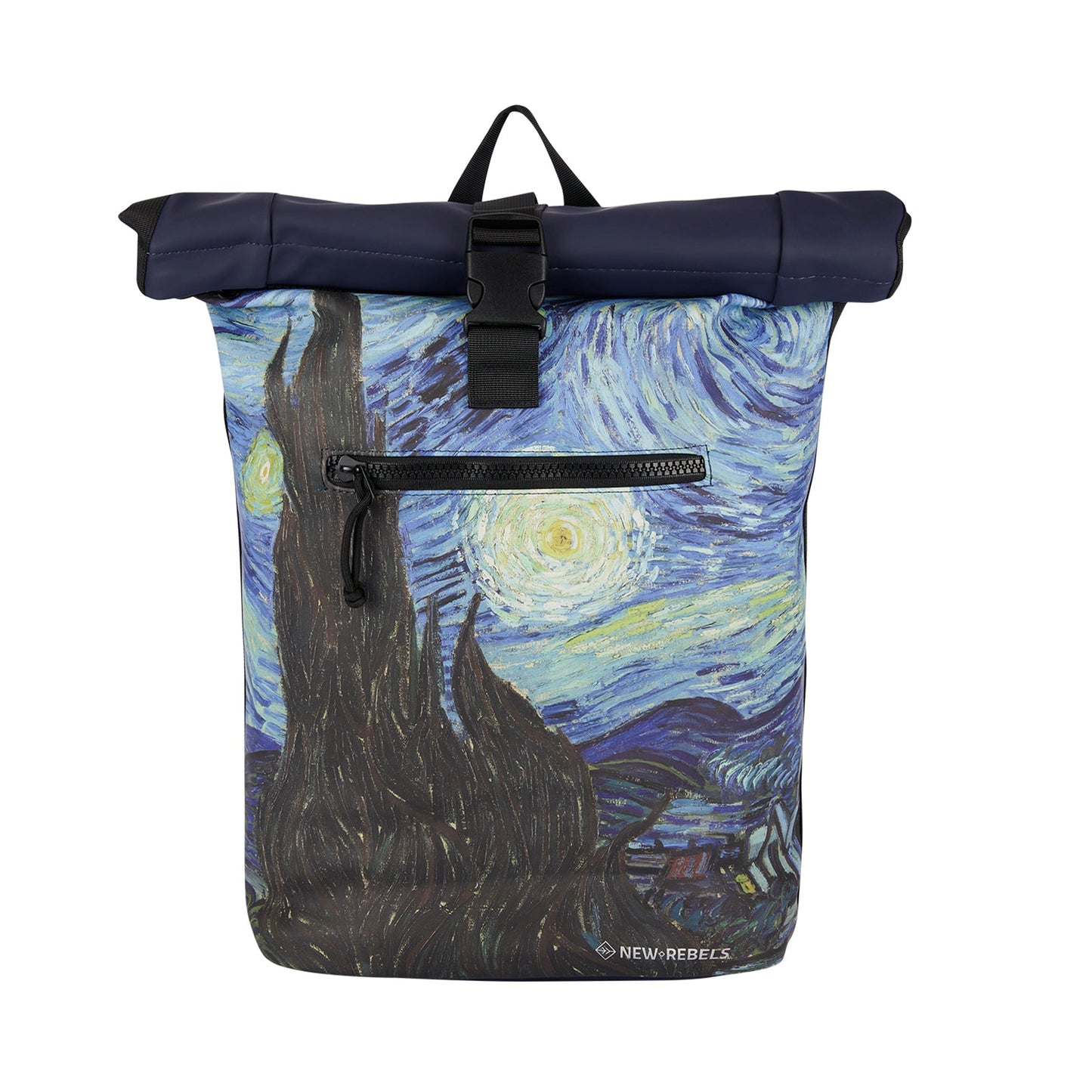 "Mart Art - New York" Rolltop Rucksack 51.1403 von New Rebels - Laure Bags and Travel