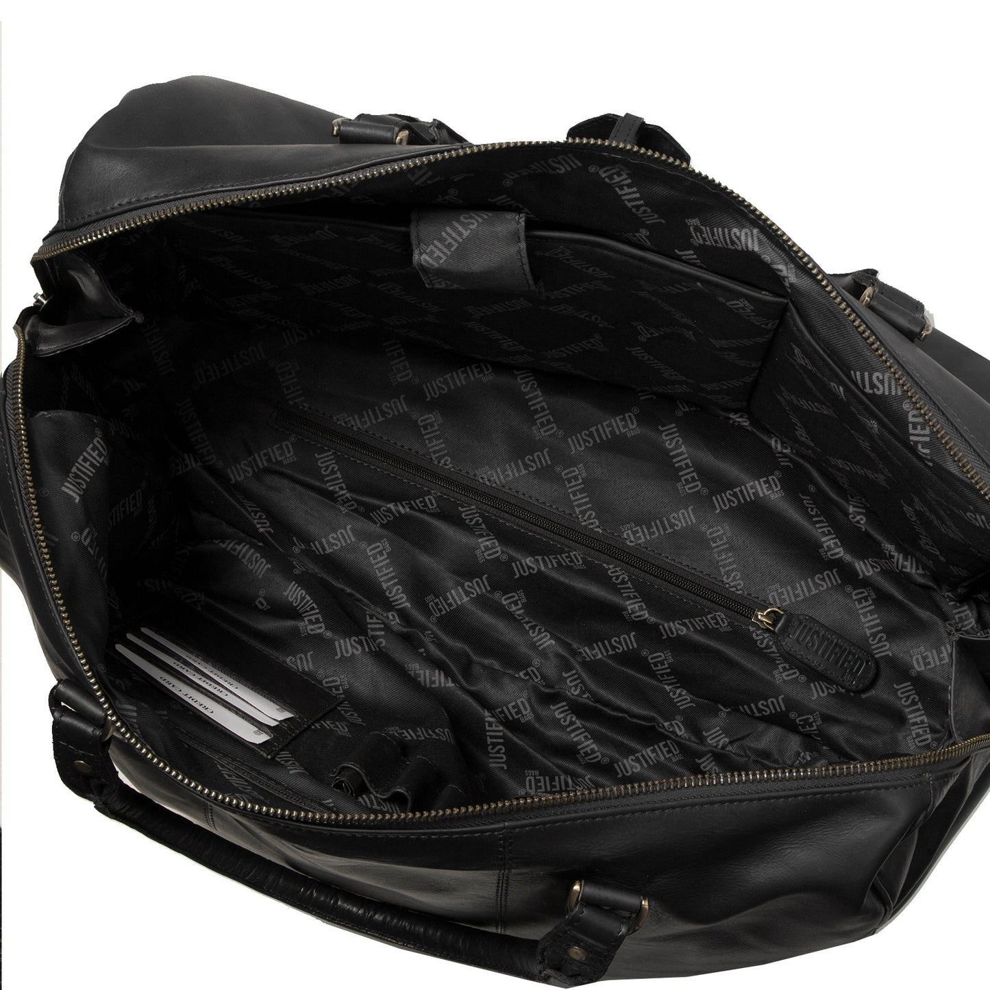 "Max" Reisetasche 12.1122 duffel with laptop comp 51x23x32cm von Justified - Laure Bags and Travel