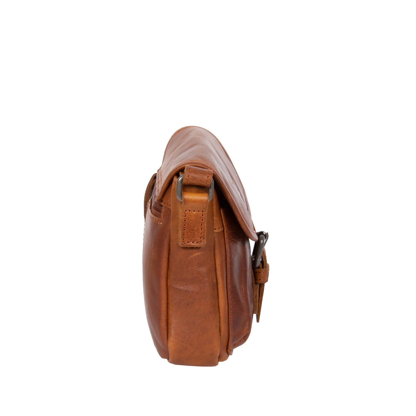 Mia cognac shoulderbag small 20x6x14cm - Laure Bags and Travel