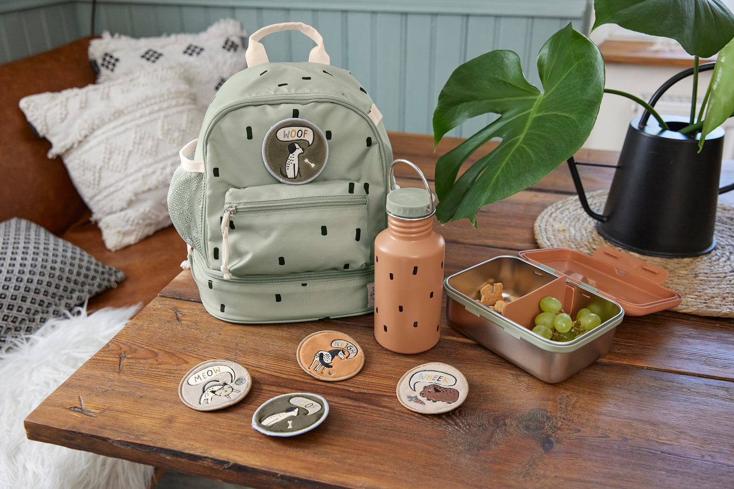 Mini Kinder Rucksack Happy Prints von Lässig - Laure Bags and Travel
