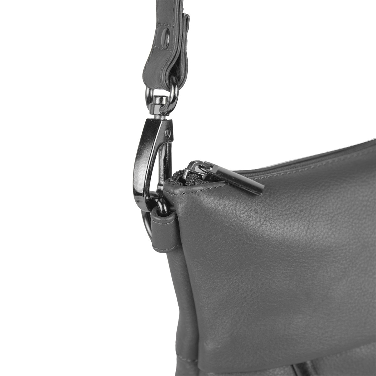 "Plain" Schultertasche Leder 12.1378 von Justified - Laure Bags and Travel