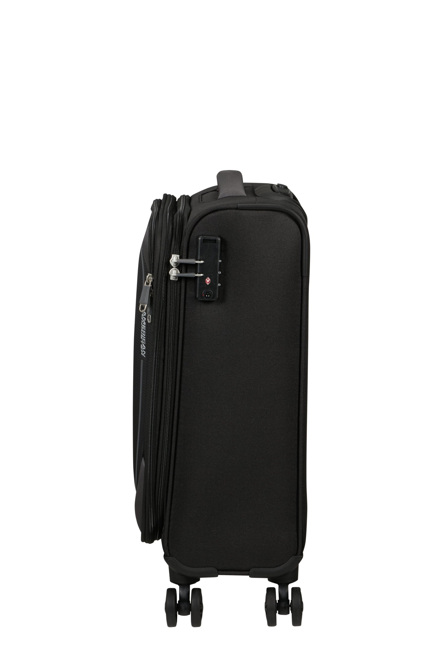 PULSONIC Spinner mit 4 Rollen Weichgepäck Koffer von American Tourister - Laure Bags and Travel