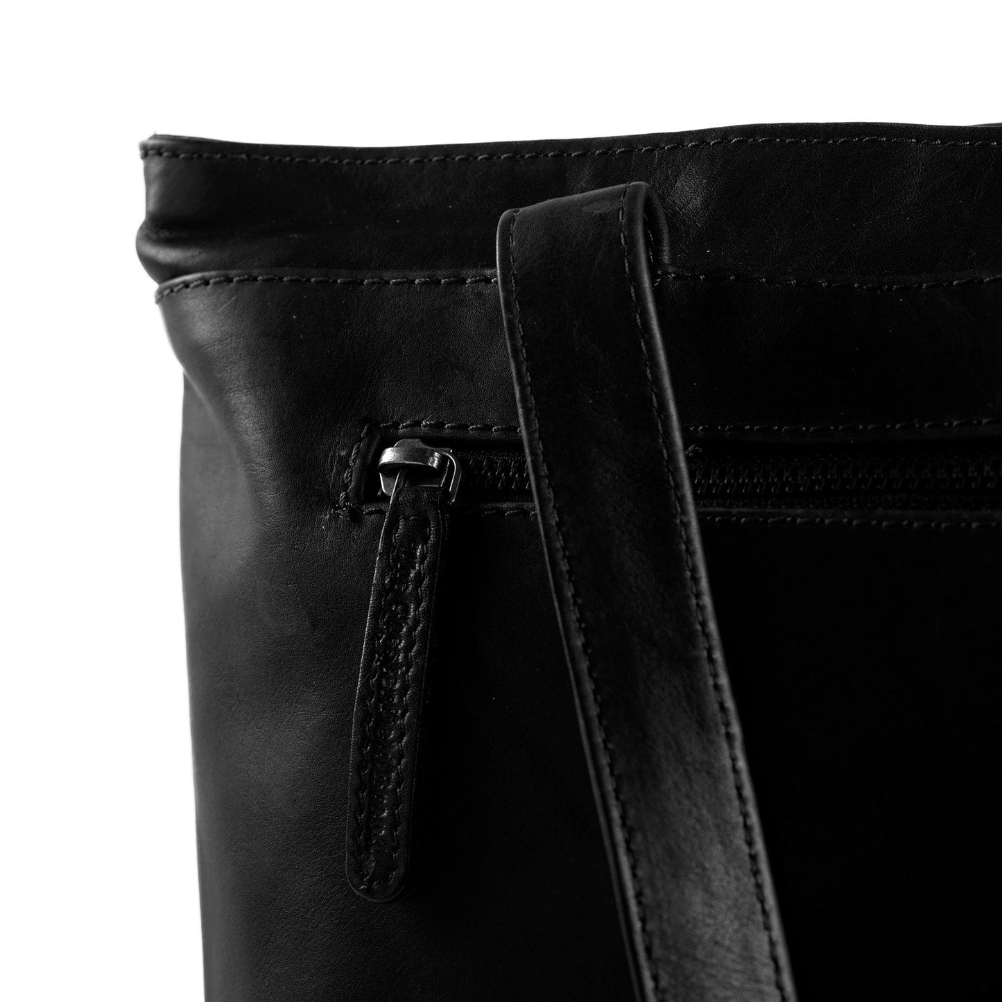 Shopper large Bonn Cow Wax Pull Up - Laure Bags and Travel