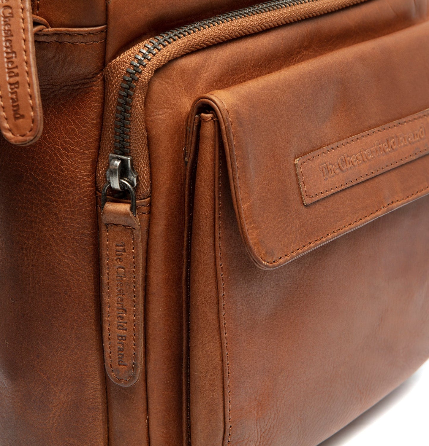 Shoulderbag Basis Bath Cow Wax Pull Up - Laure Bags and Travel