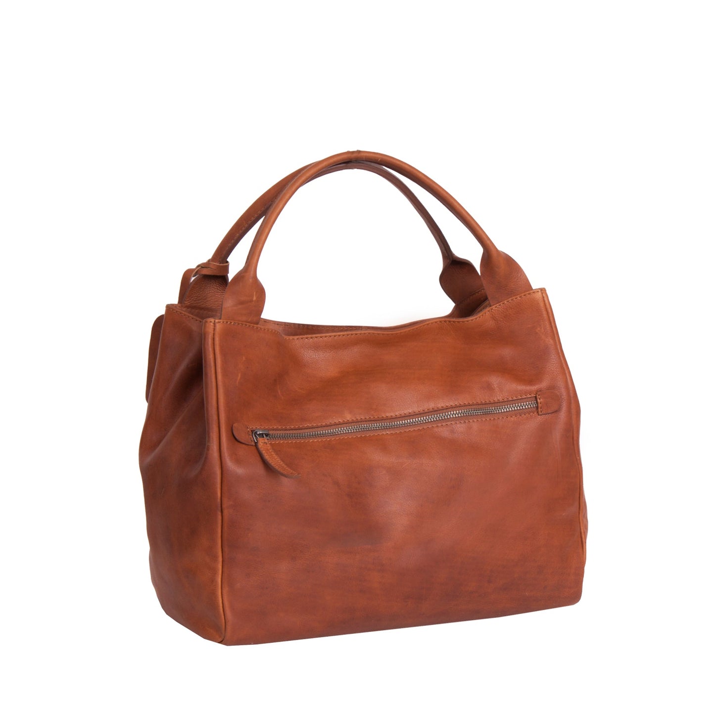 Shoulderbag Cardiff Cow Wax Pull Up - Laure Bags and Travel