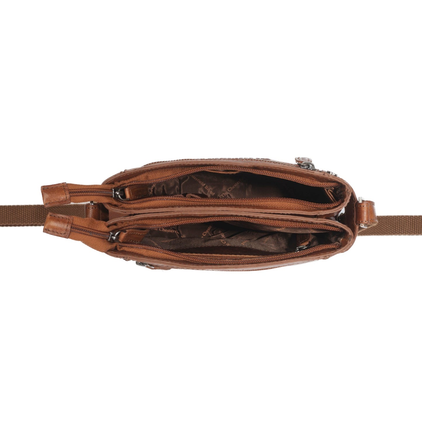 Shoulderbag Laos Antique Buff Crumbled - Laure Bags and Travel